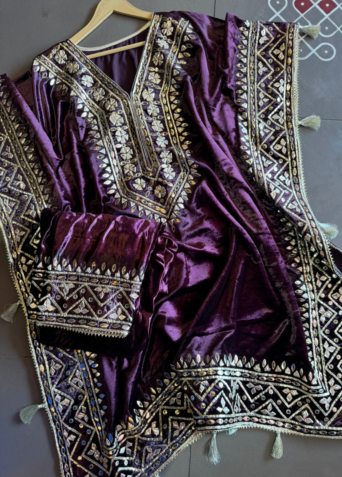 Shop Our Latest launch of Velvet kaaftan this winter season