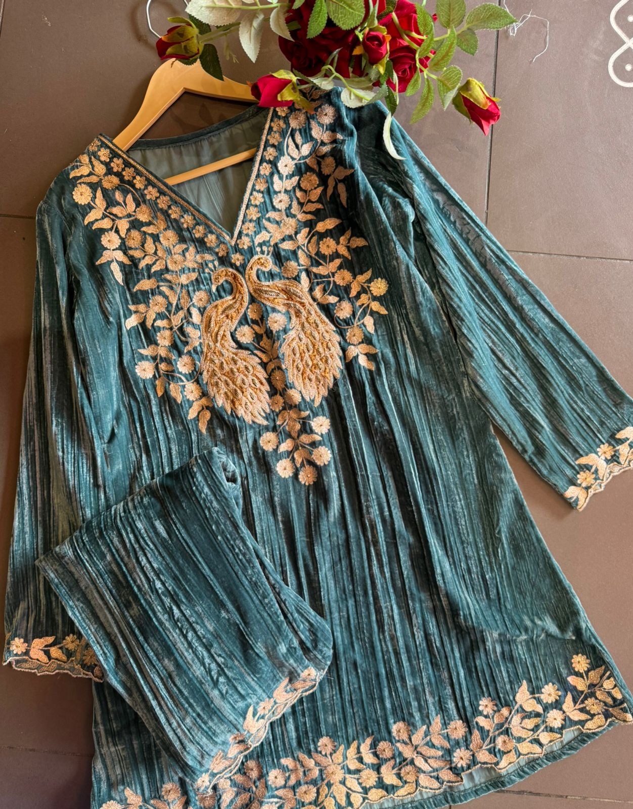 Shop our Latest launch of VELVET COORD SET