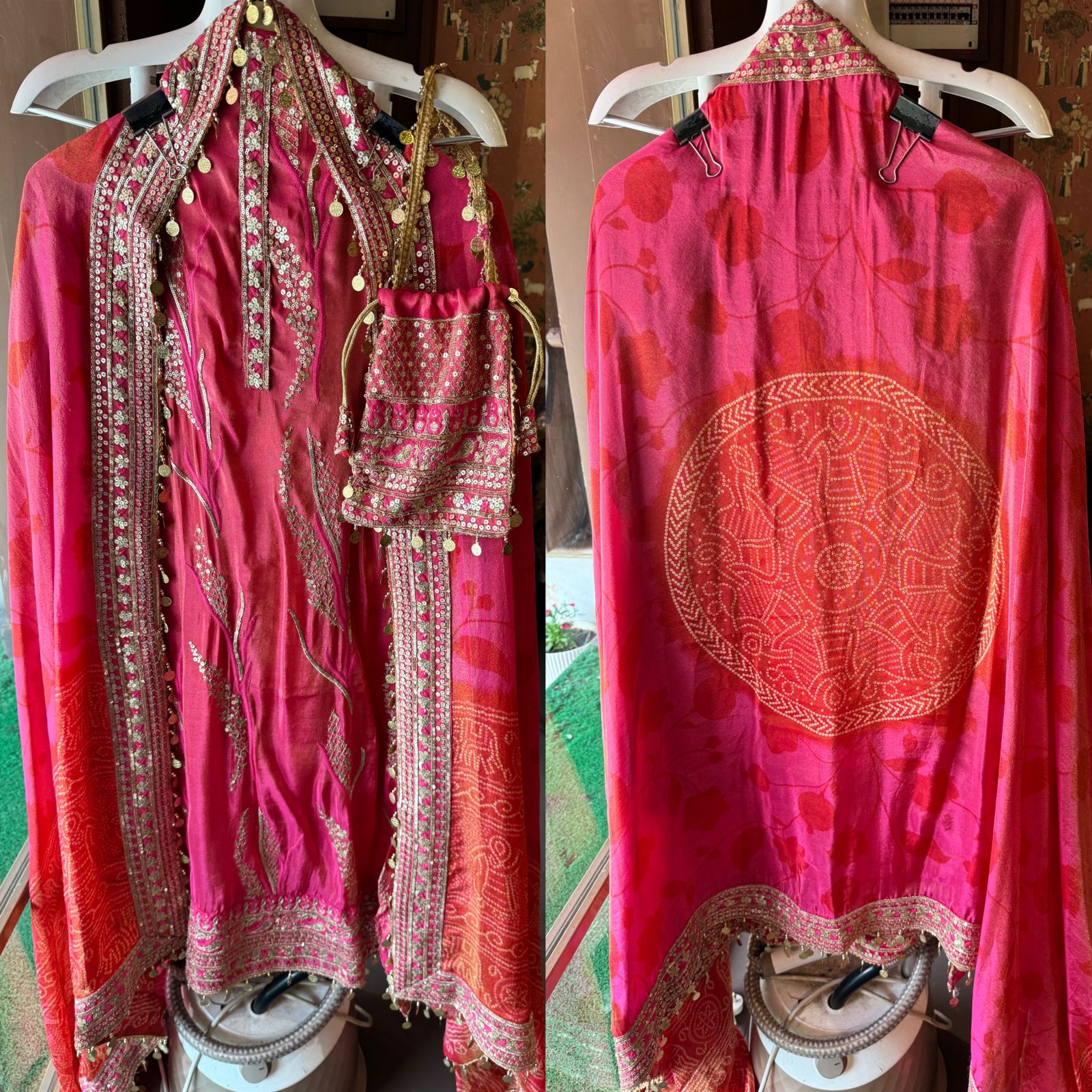 Shop our Latest wedding collection with Bandhani Dupattas