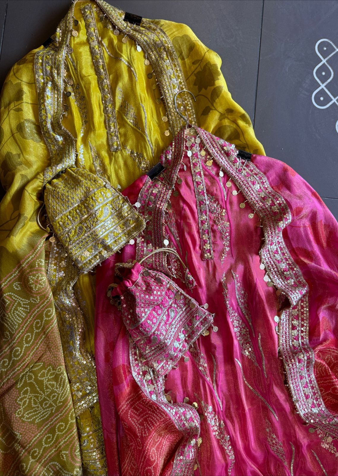 Shop our Latest wedding collection with Bandhani Dupattas