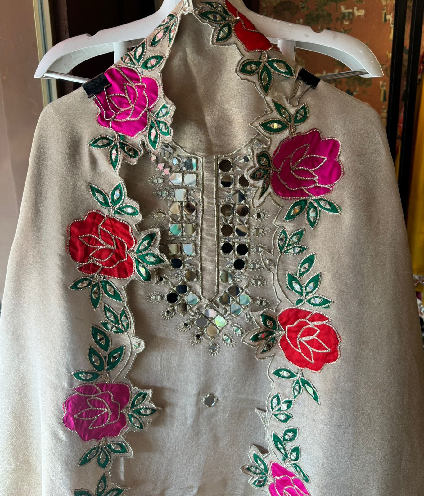 Shimmer tissue Unstitched Full size suit