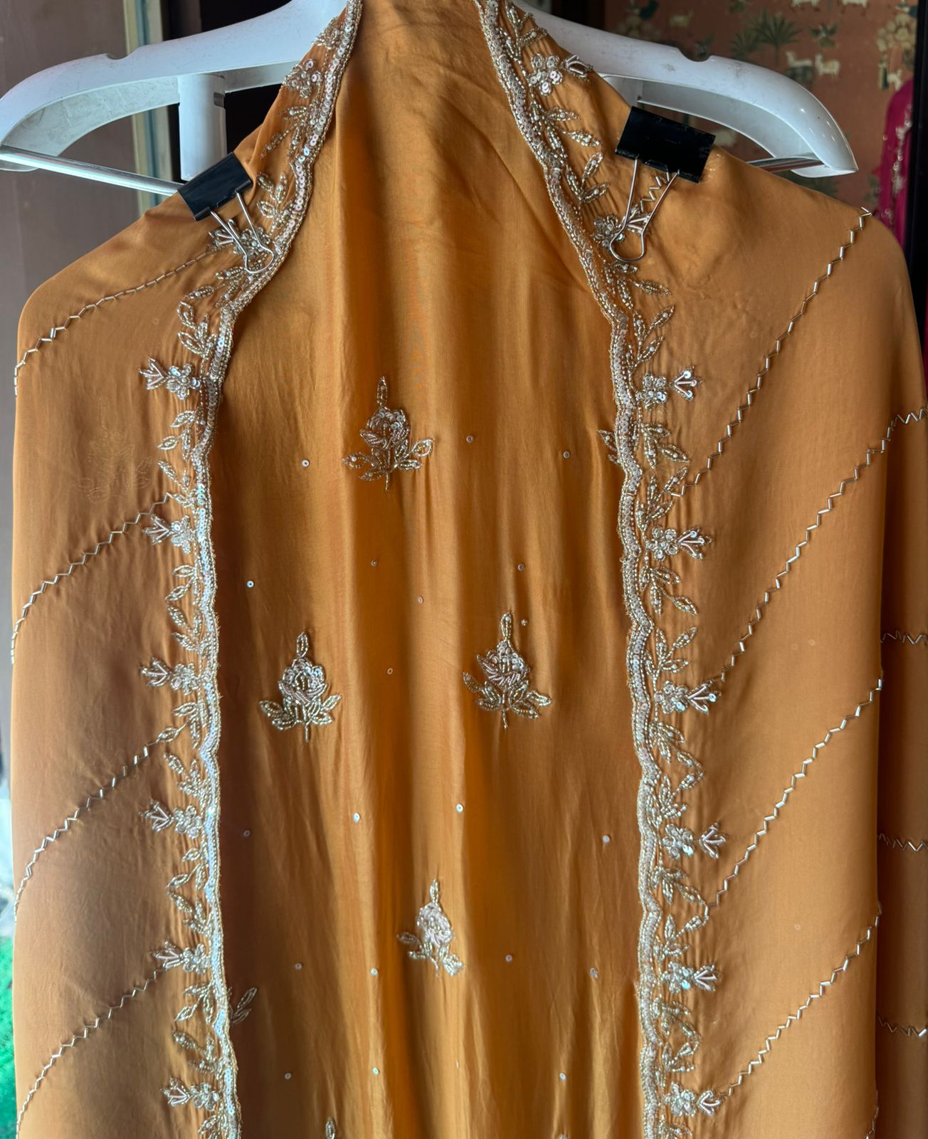 Soft Silk Unstitched shirt