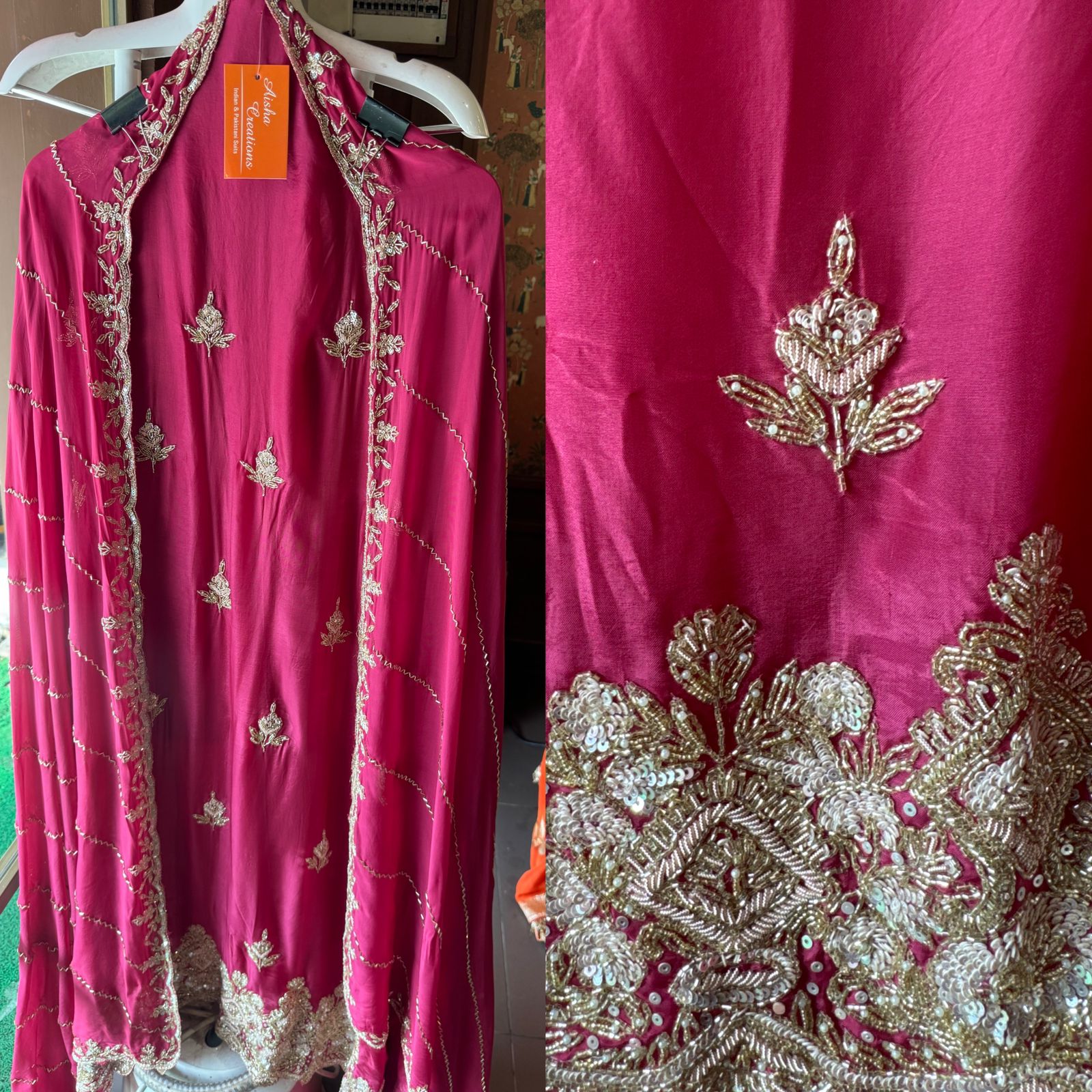 Soft Silk Unstitched shirt