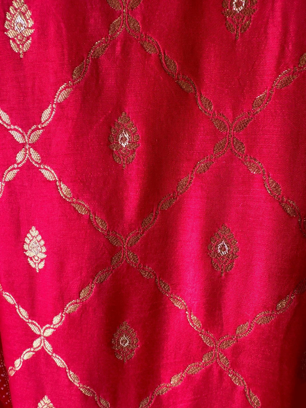 Banarsi Silk gold Weaving Shirt