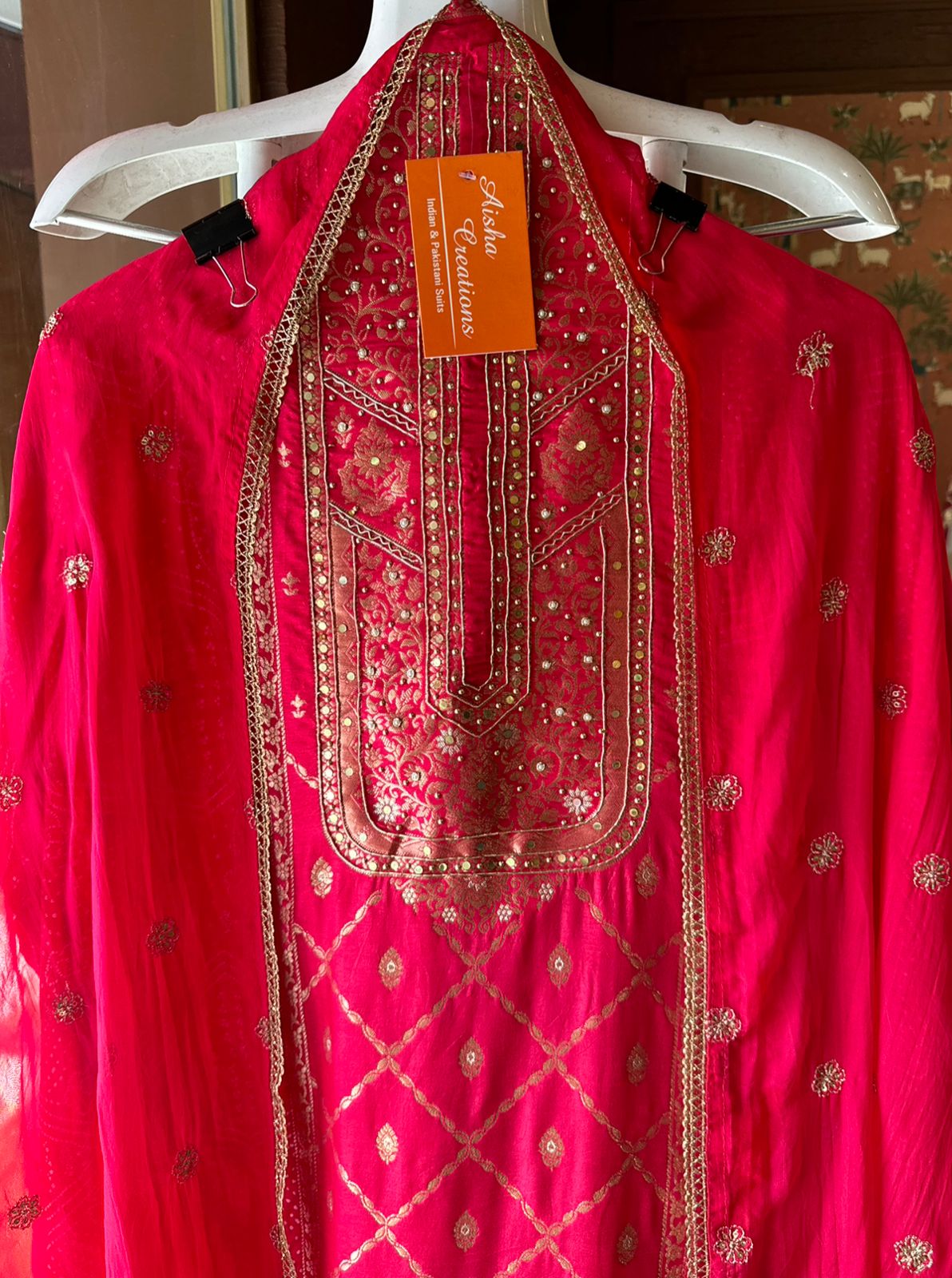 Banarsi Silk gold Weaving Shirt