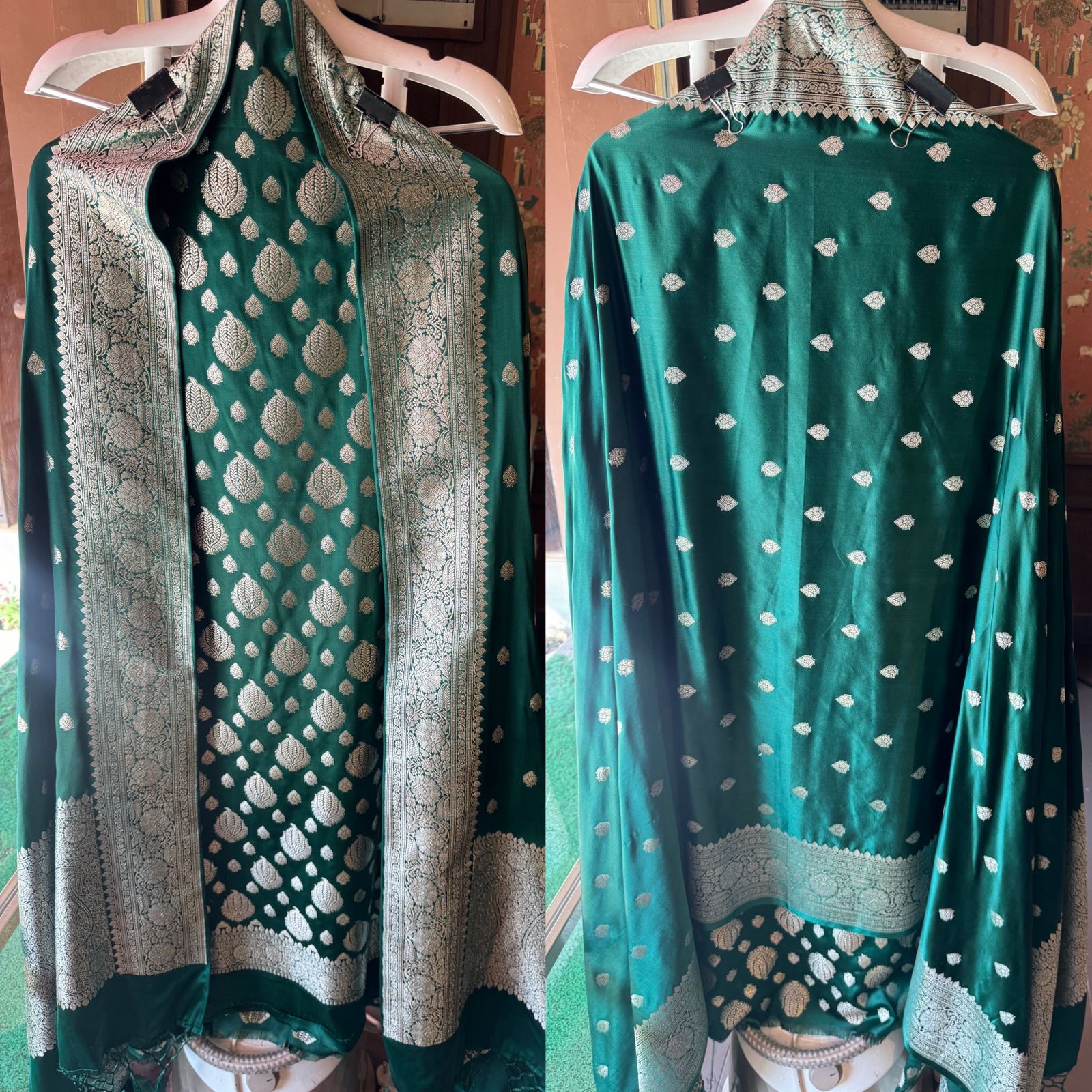 Shop Our New Butidar Banarsi silk Unstitched Suits fabrics