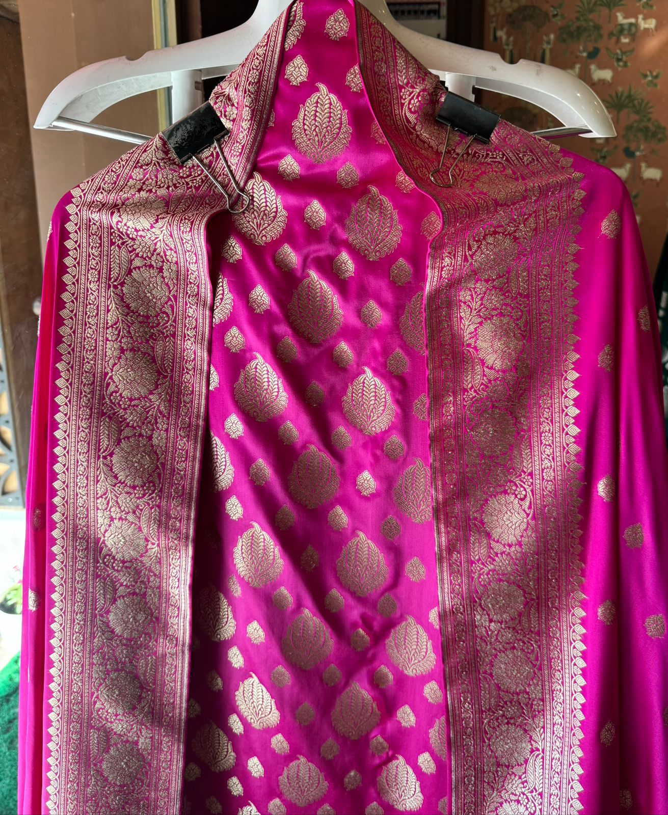 Shop Our New Butidar Banarsi silk Unstitched Suits fabrics