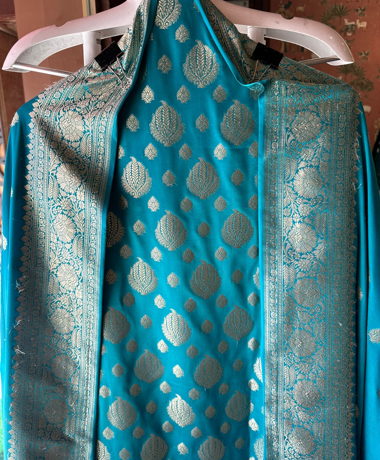Shop Our New Butidar Banarsi silk Unstitched Suits fabrics