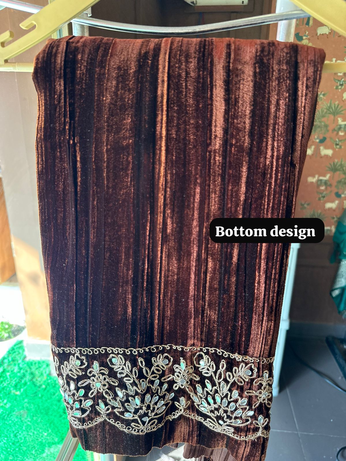 SHOP OUR BEST SELLING CRUSHED VELVET MIRROR WORK SUITS