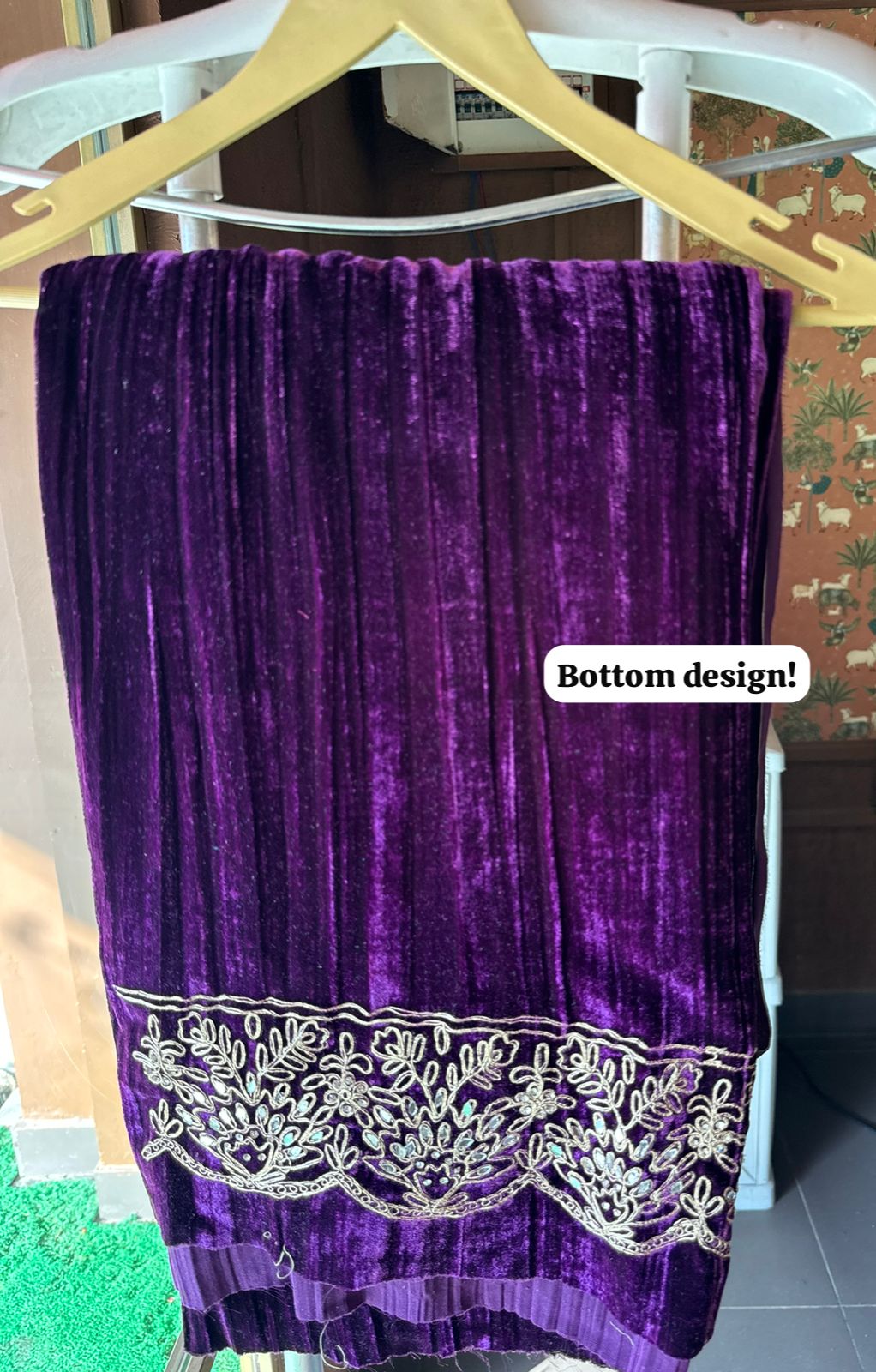 SHOP OUR BEST SELLING CRUSHED VELVET MIRROR WORK SUITS