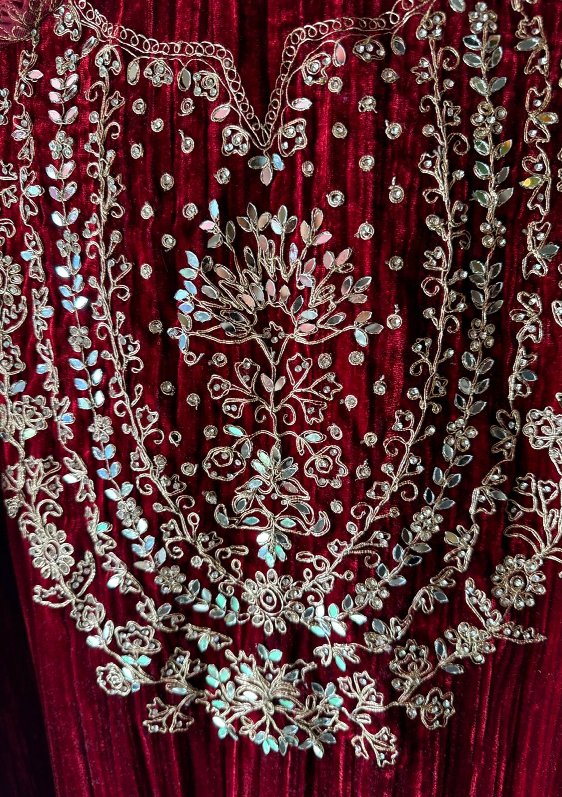 SHOP OUR BEST SELLING CRUSHED VELVET MIRROR WORK SUITS