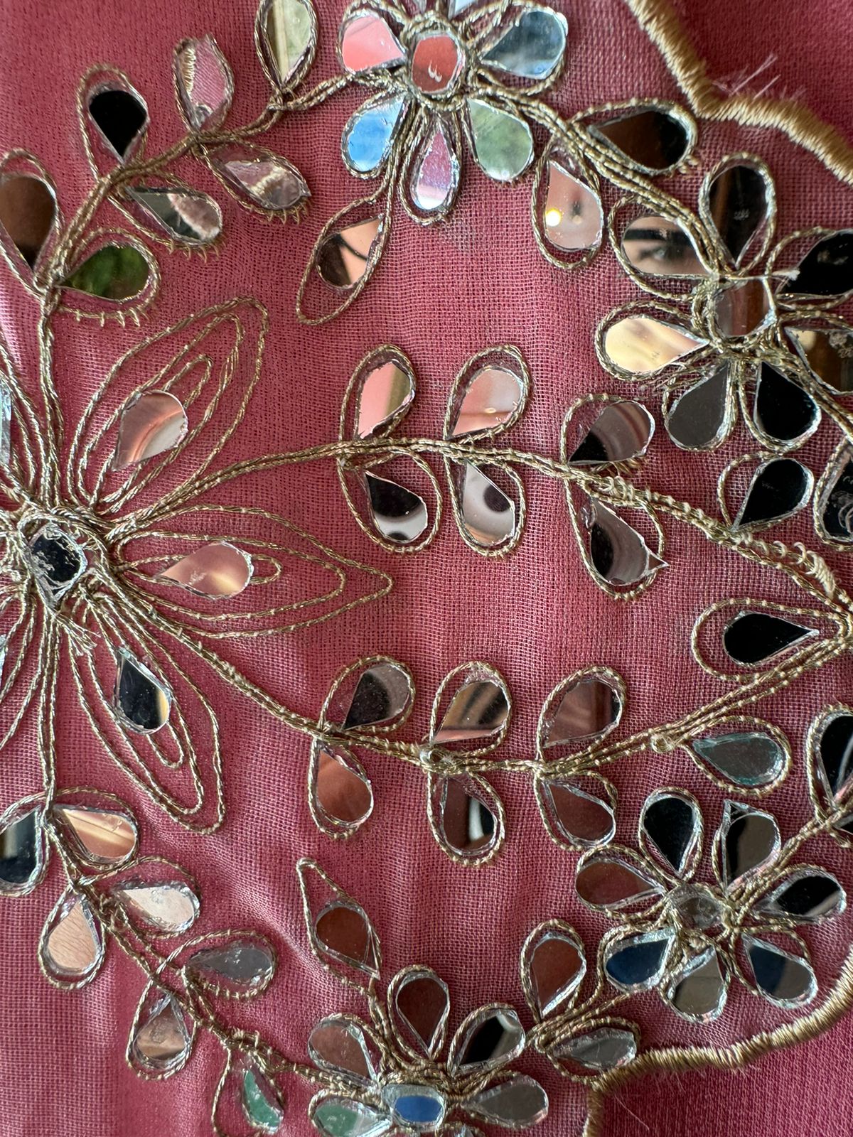 Ombre shaded Pure Georgette shirt