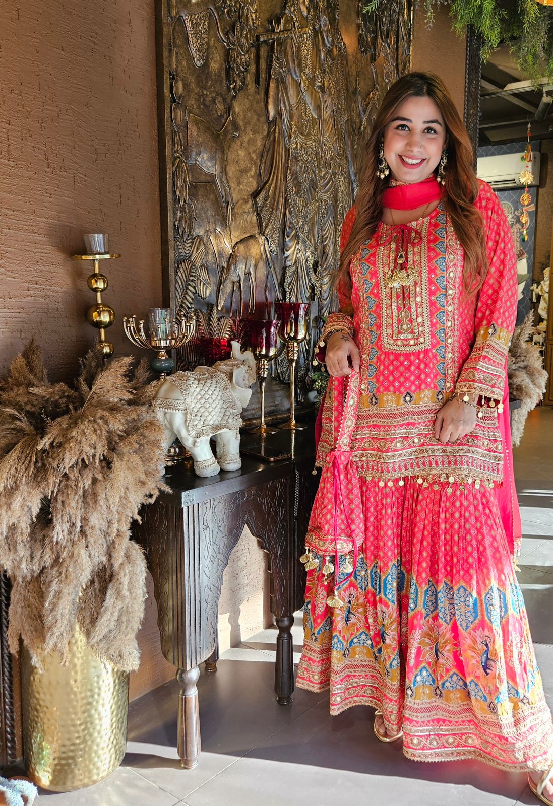 Shop our New range of Sharara sets on pure crepe