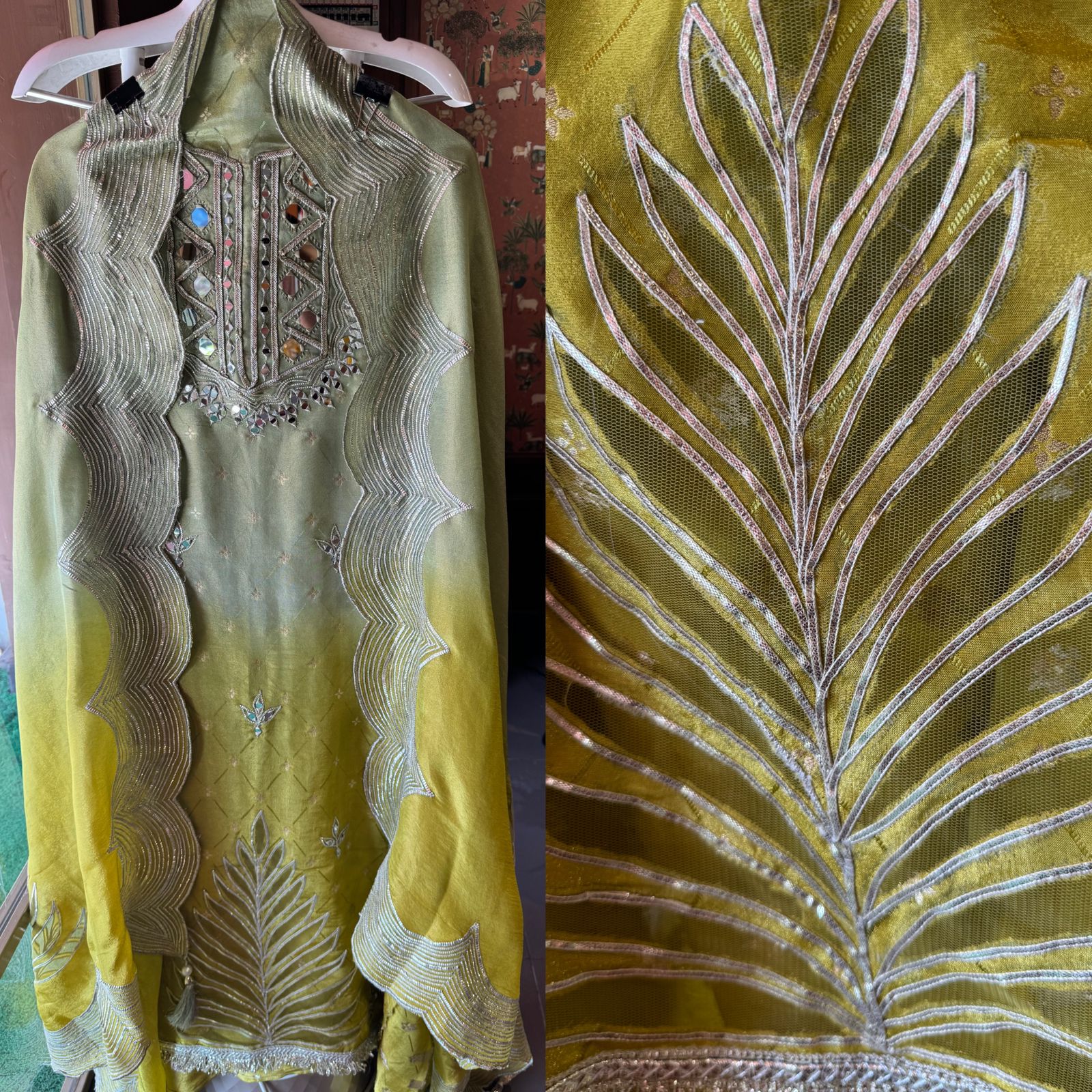 Shop Our new collections In tissue with ombre shading