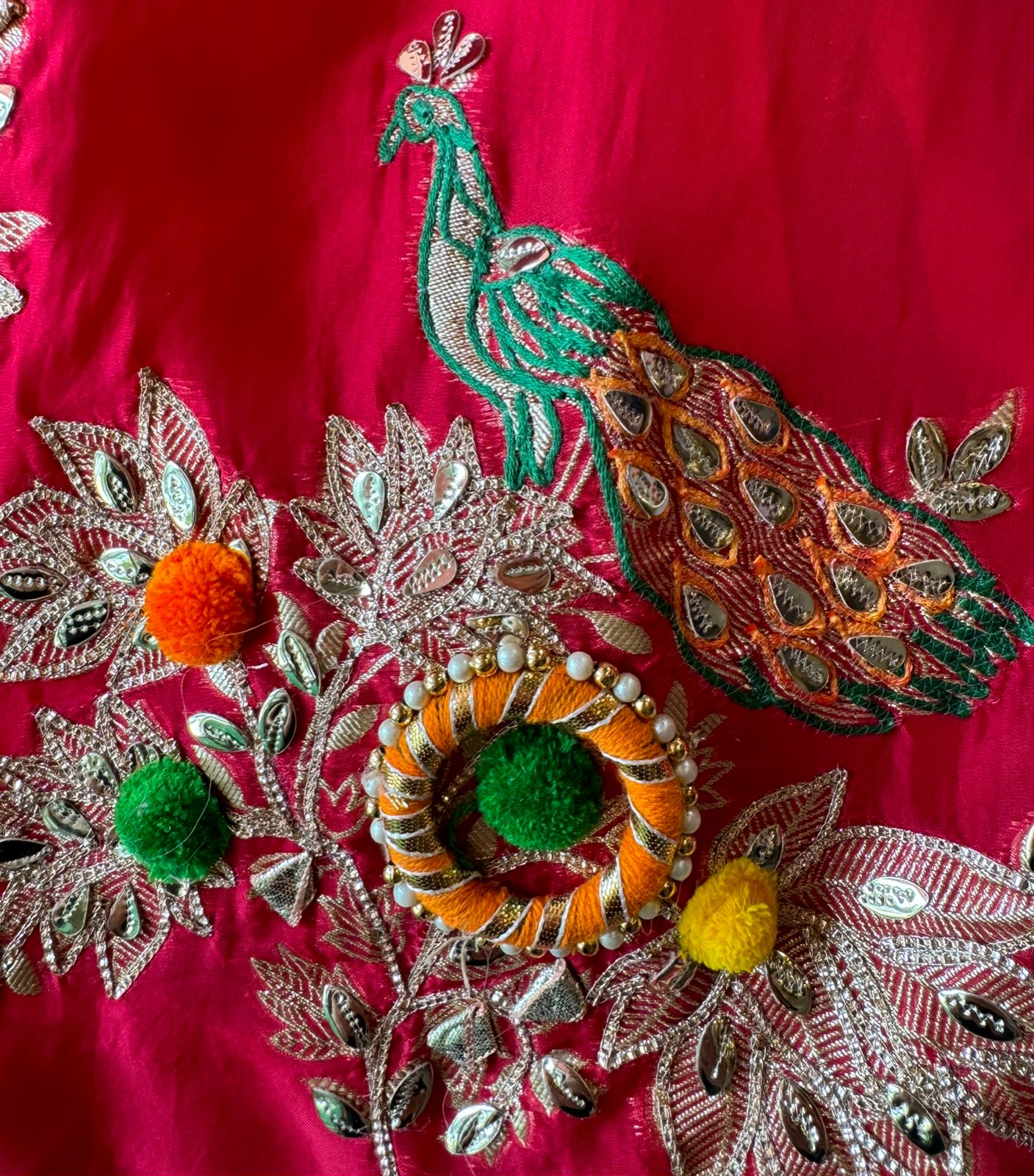 Soft organza Unstitched Suit