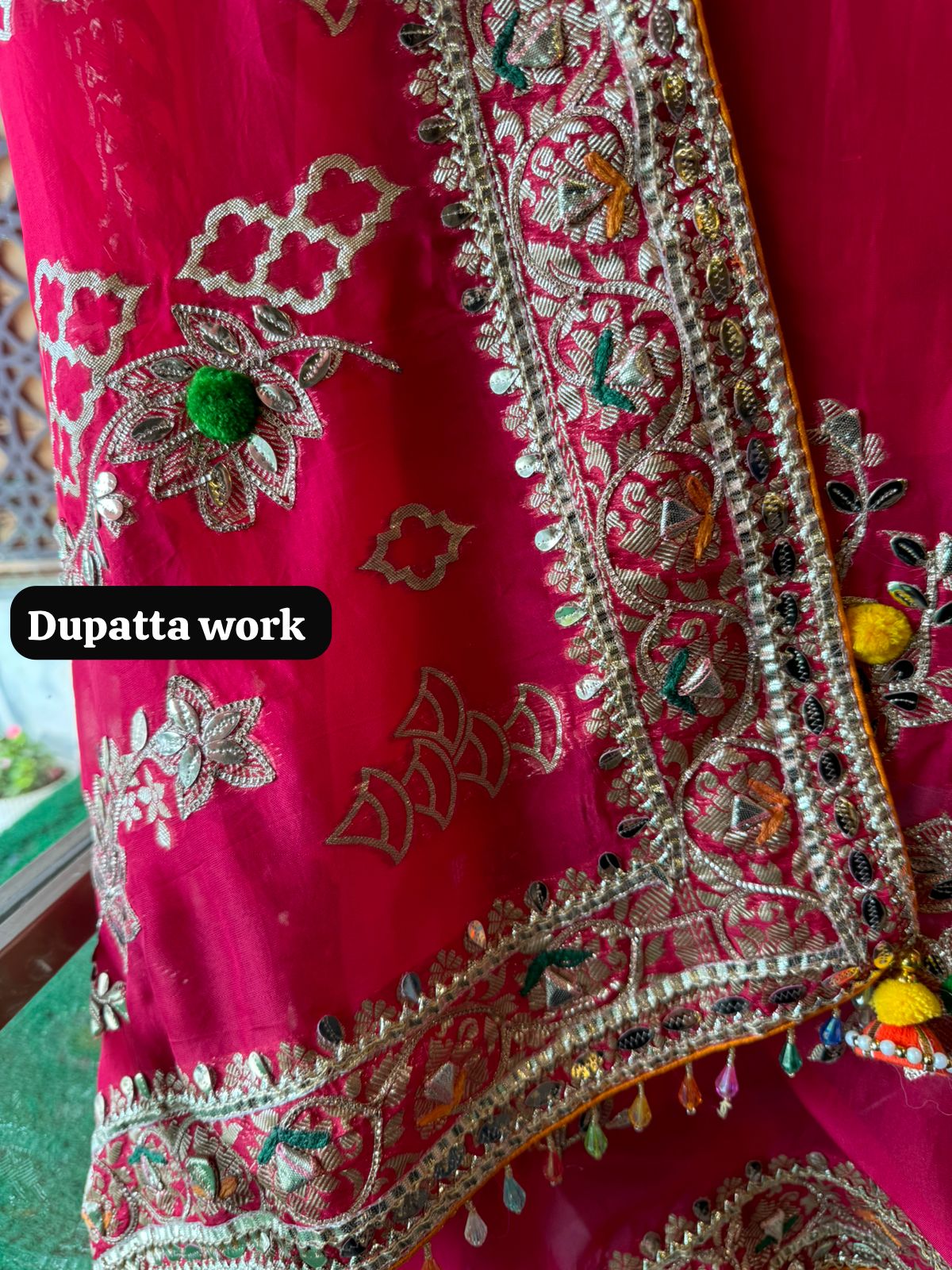 Soft organza Unstitched Suit