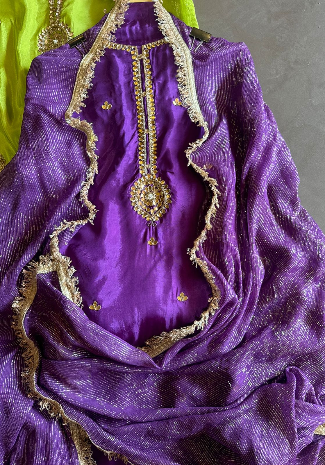 Pure Soft Silk Unstitched Shirt