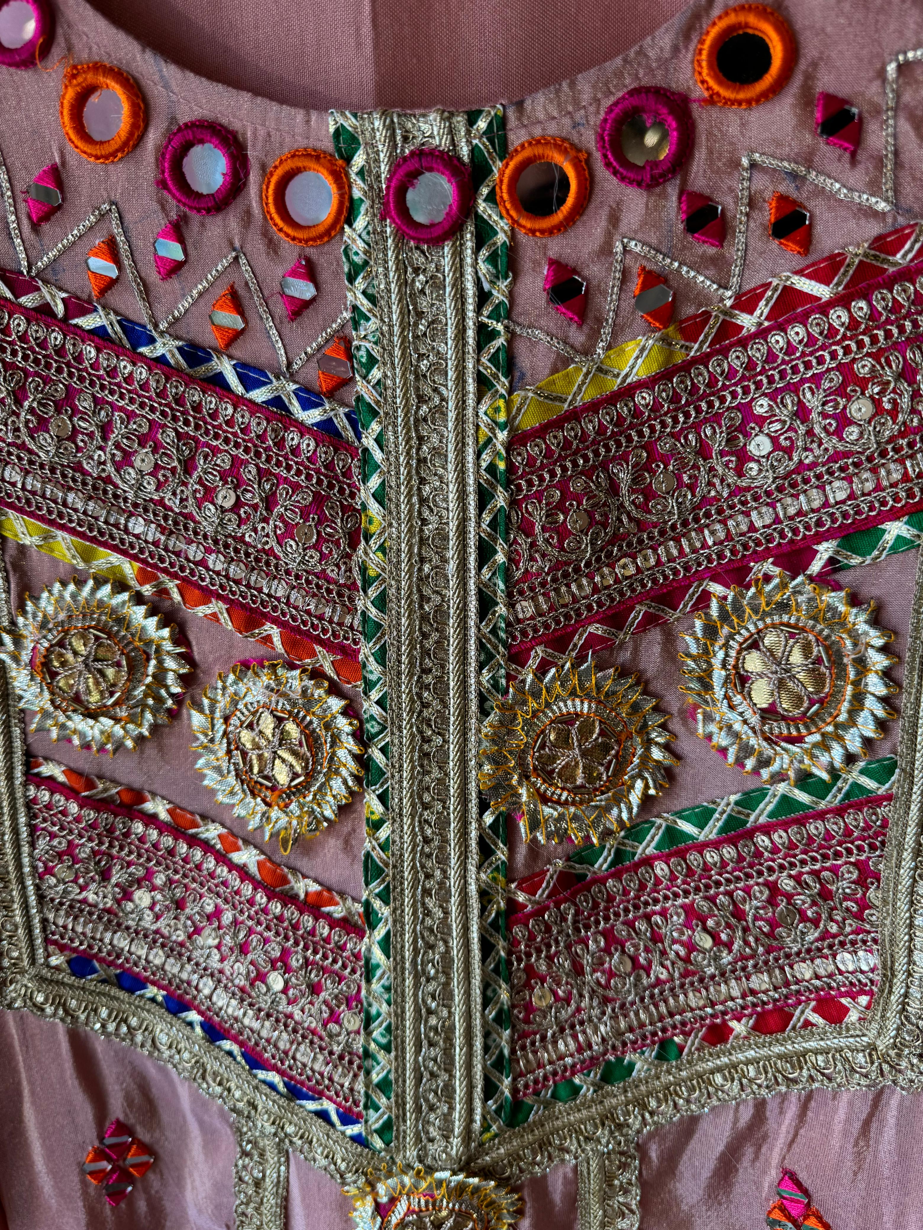 Pure shimmer tissue silk top