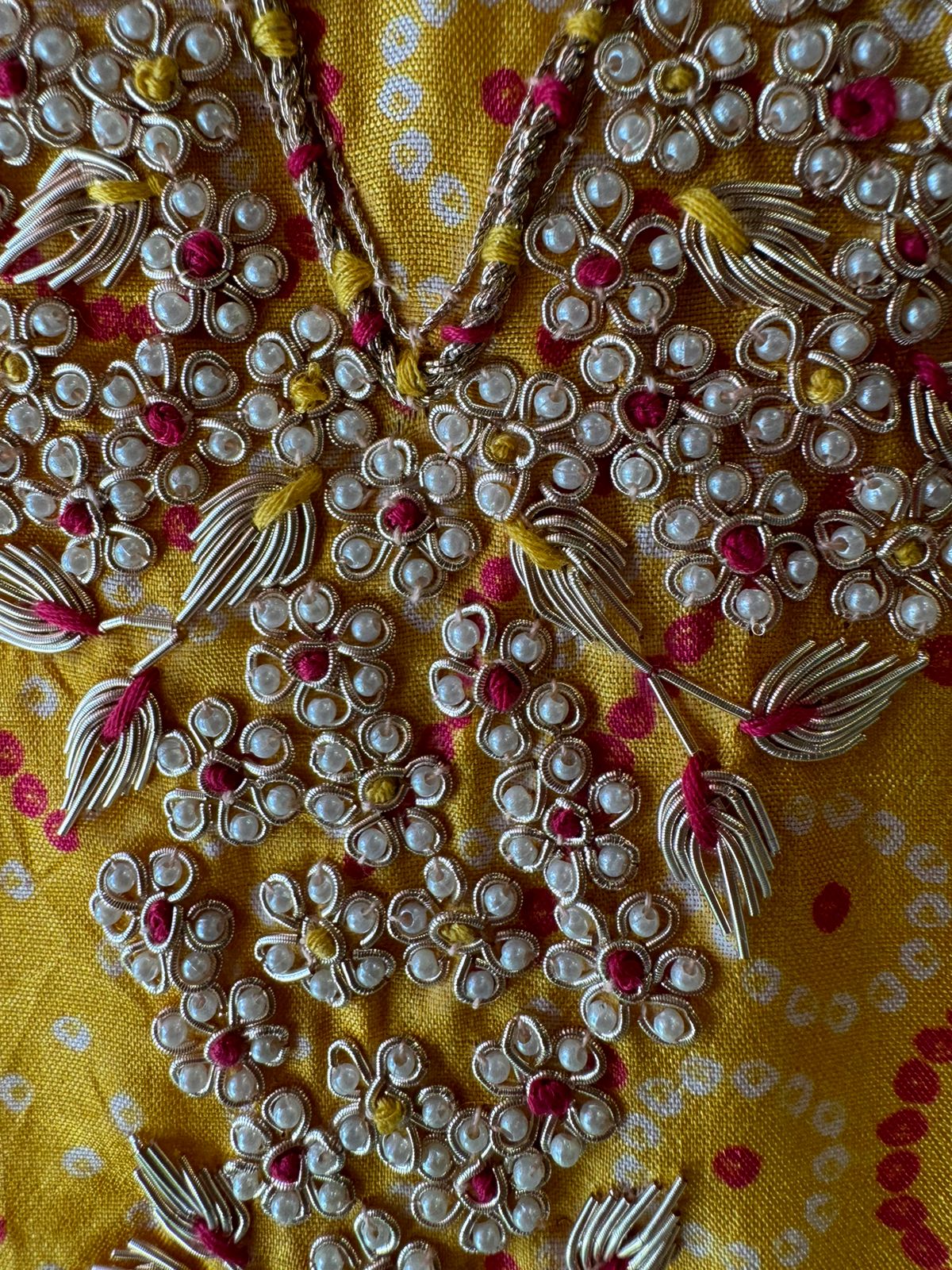 Pure Silk bandhani Printed Suit