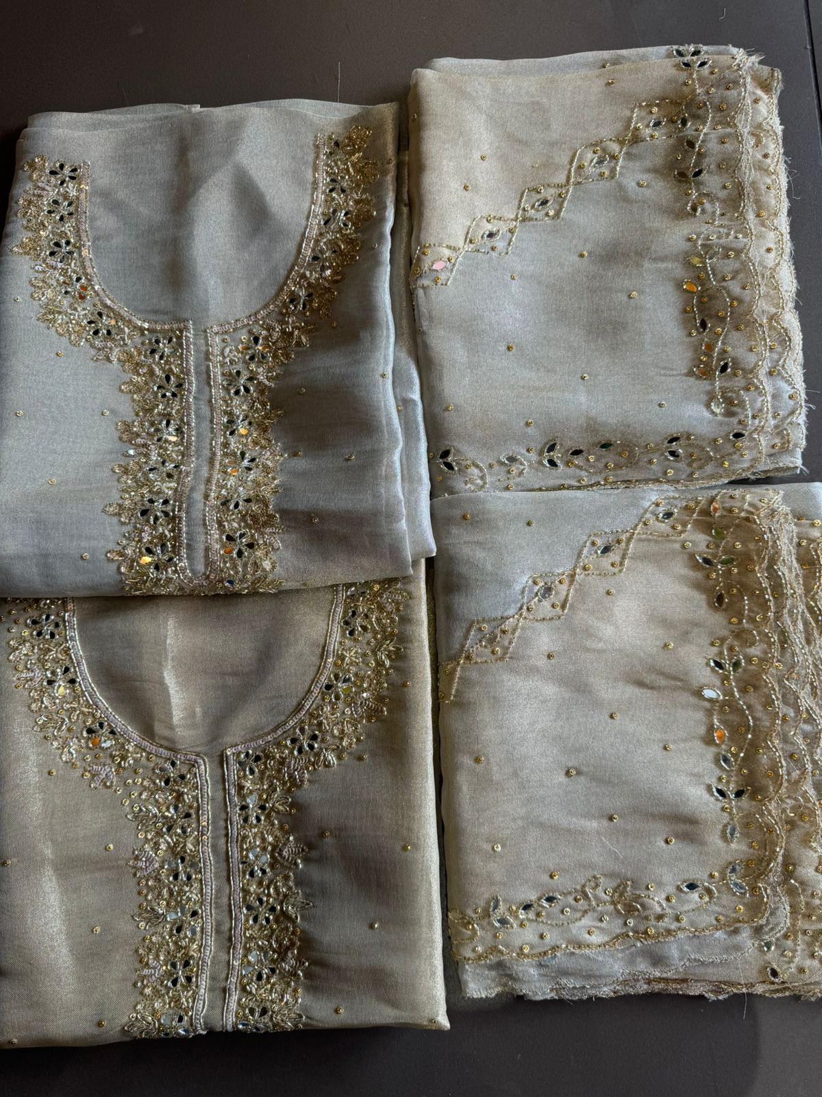Pure Tissue Unstitched Kurta
