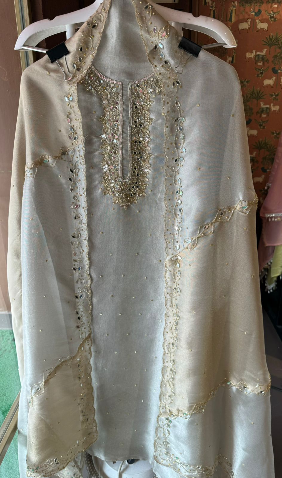 Pure Tissue Unstitched Kurta