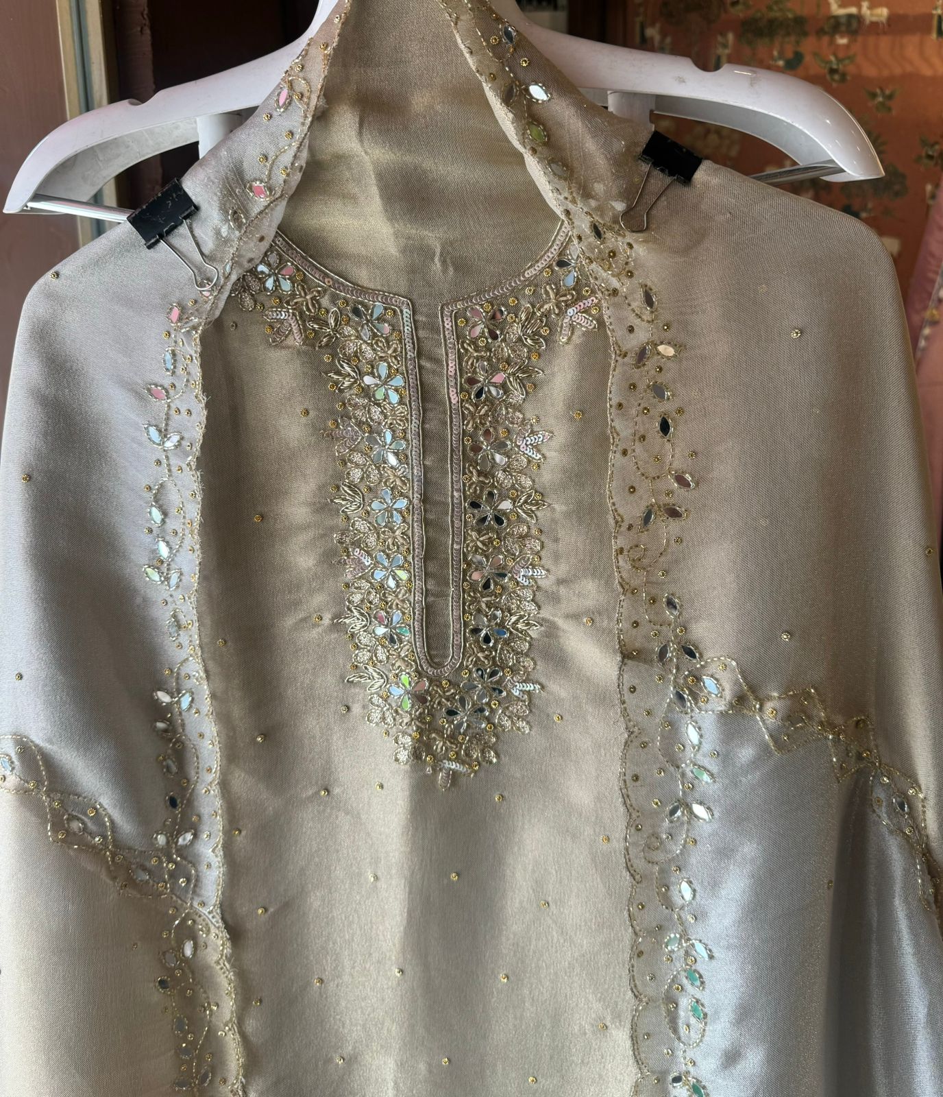 Pure Tissue Unstitched Kurta