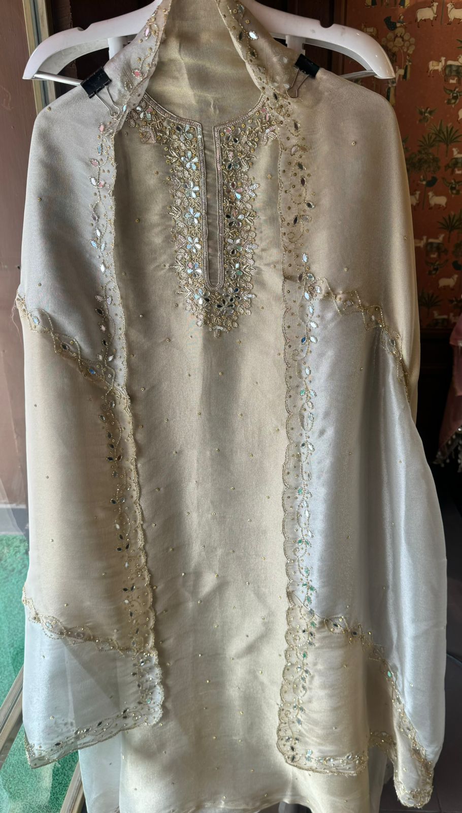 Pure Tissue Unstitched Kurta