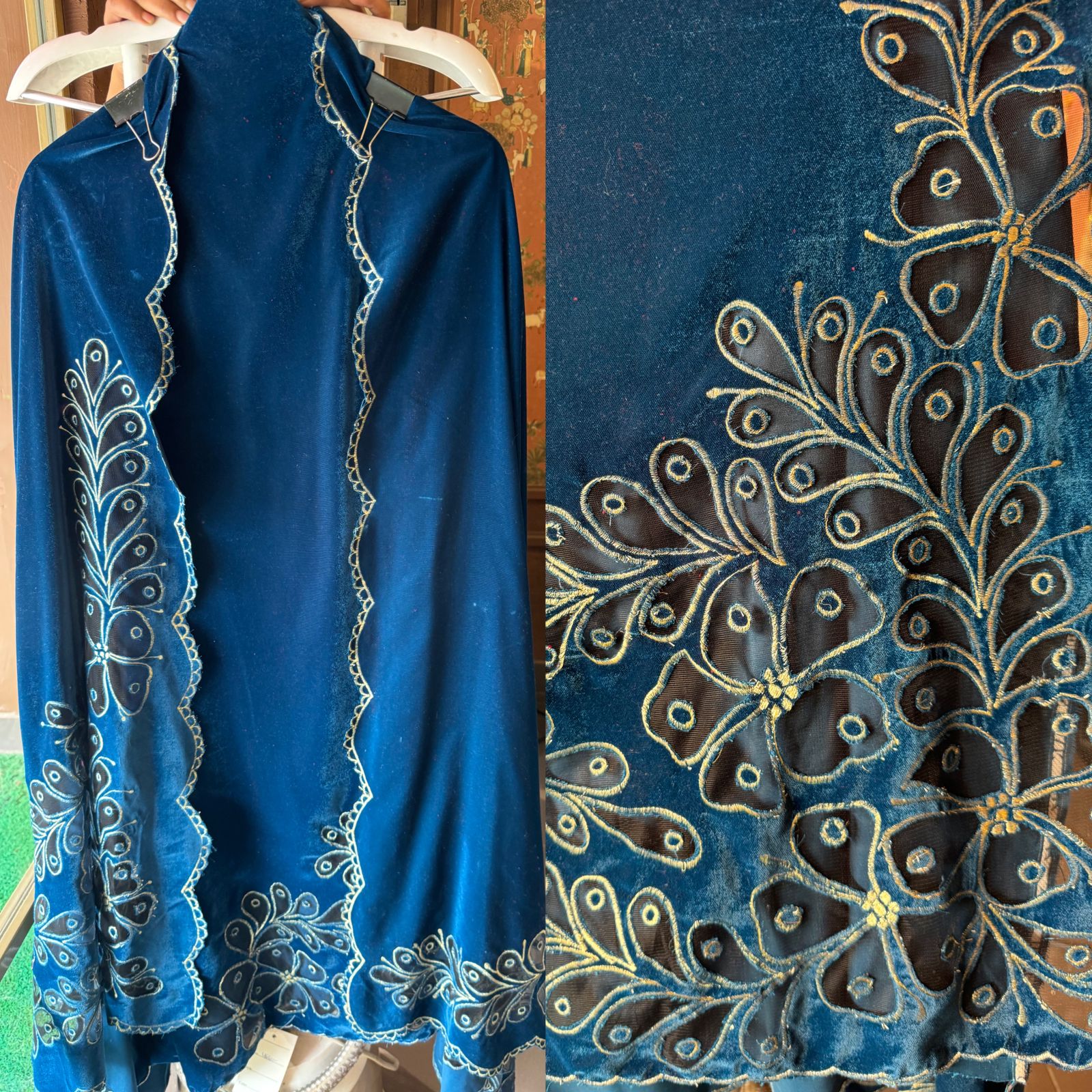 Shop our Latest Launch of velvets with applique work