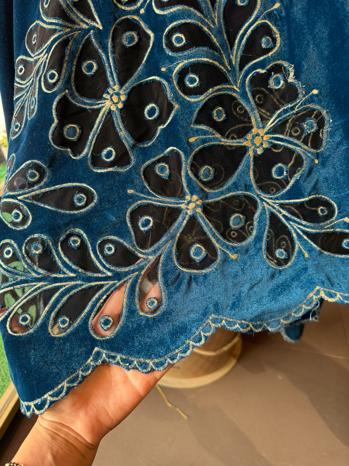 Shop our Latest Launch of velvets with applique work