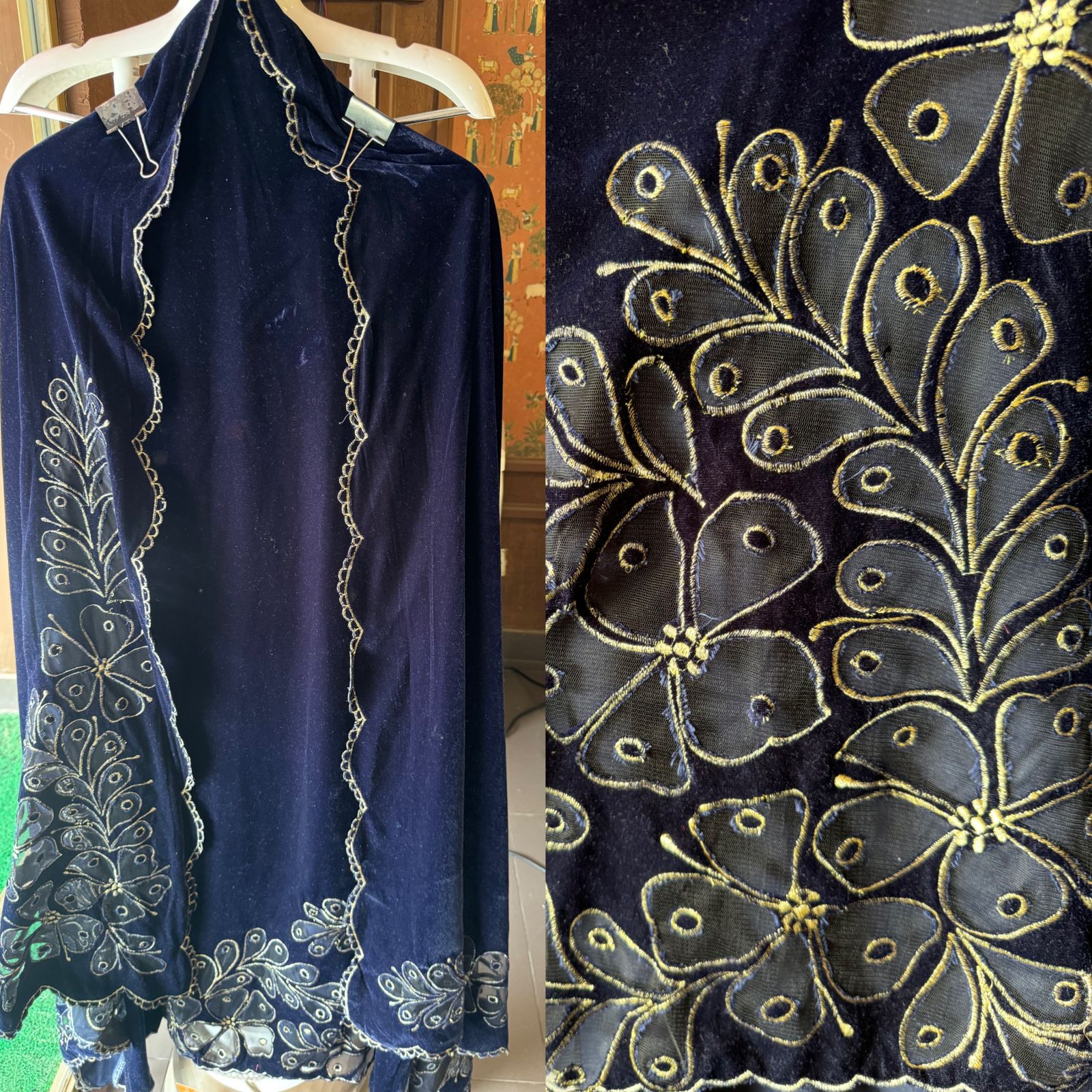 Shop our Latest Launch of velvets with applique work