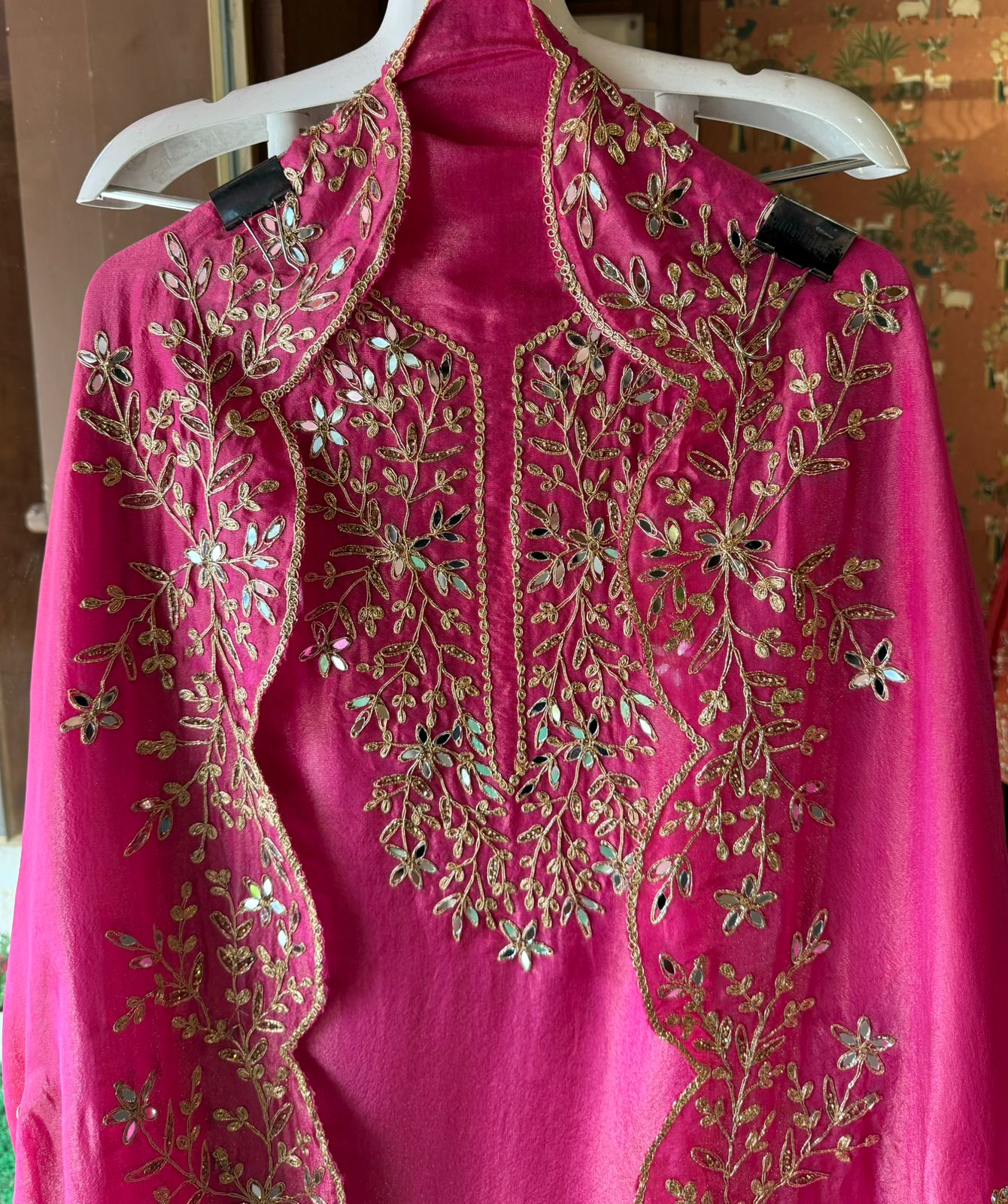 SHOP OUR BEST SELLING TISSUE MIRROR WORK SUITS