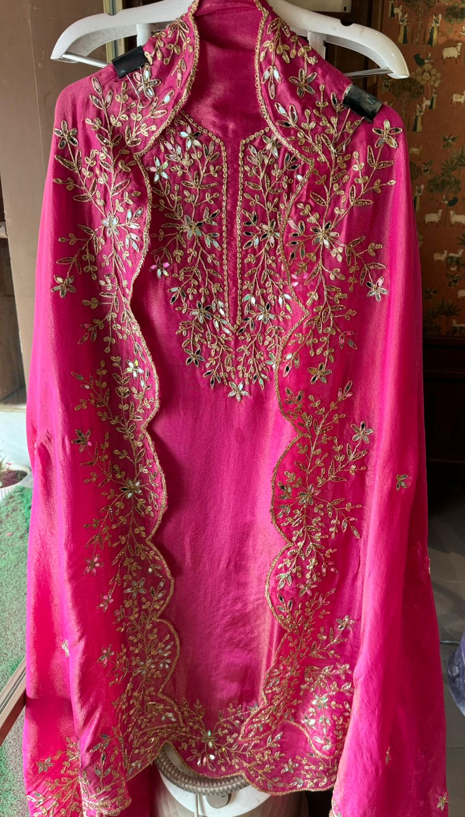 SHOP OUR BEST SELLING TISSUE MIRROR WORK SUITS