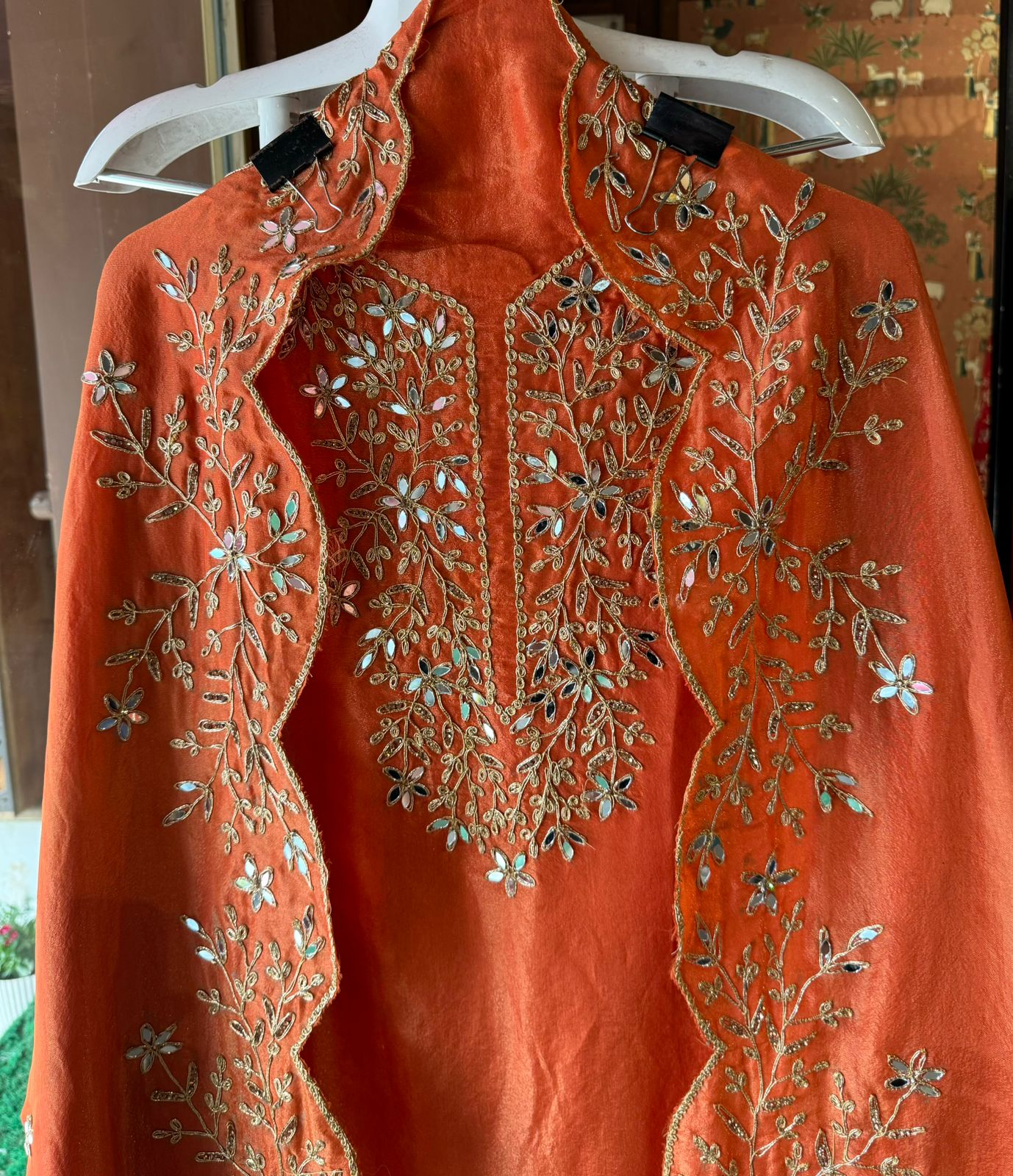 SHOP OUR BEST SELLING TISSUE MIRROR WORK SUITS