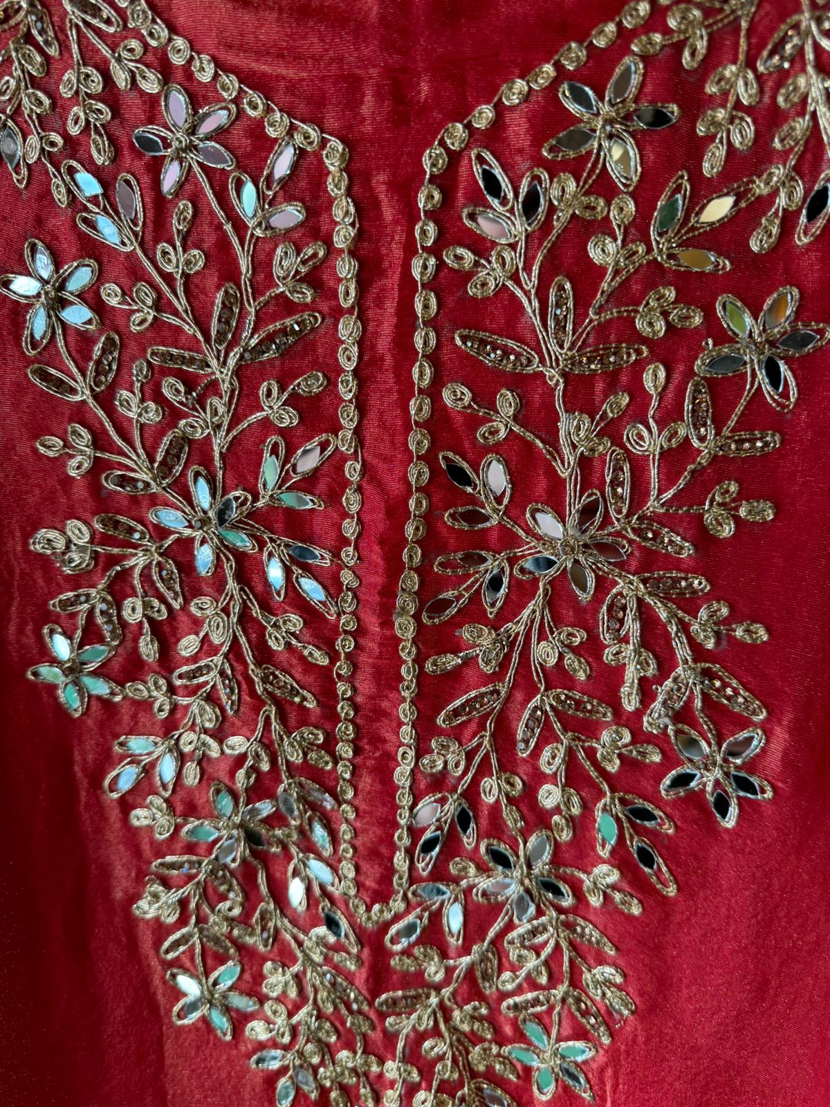 SHOP OUR BEST SELLING TISSUE MIRROR WORK SUITS