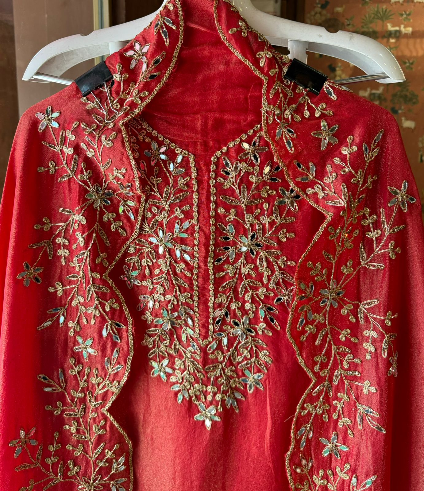 SHOP OUR BEST SELLING TISSUE MIRROR WORK SUITS