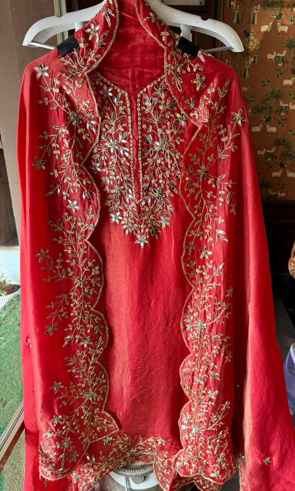 SHOP OUR BEST SELLING TISSUE MIRROR WORK SUITS