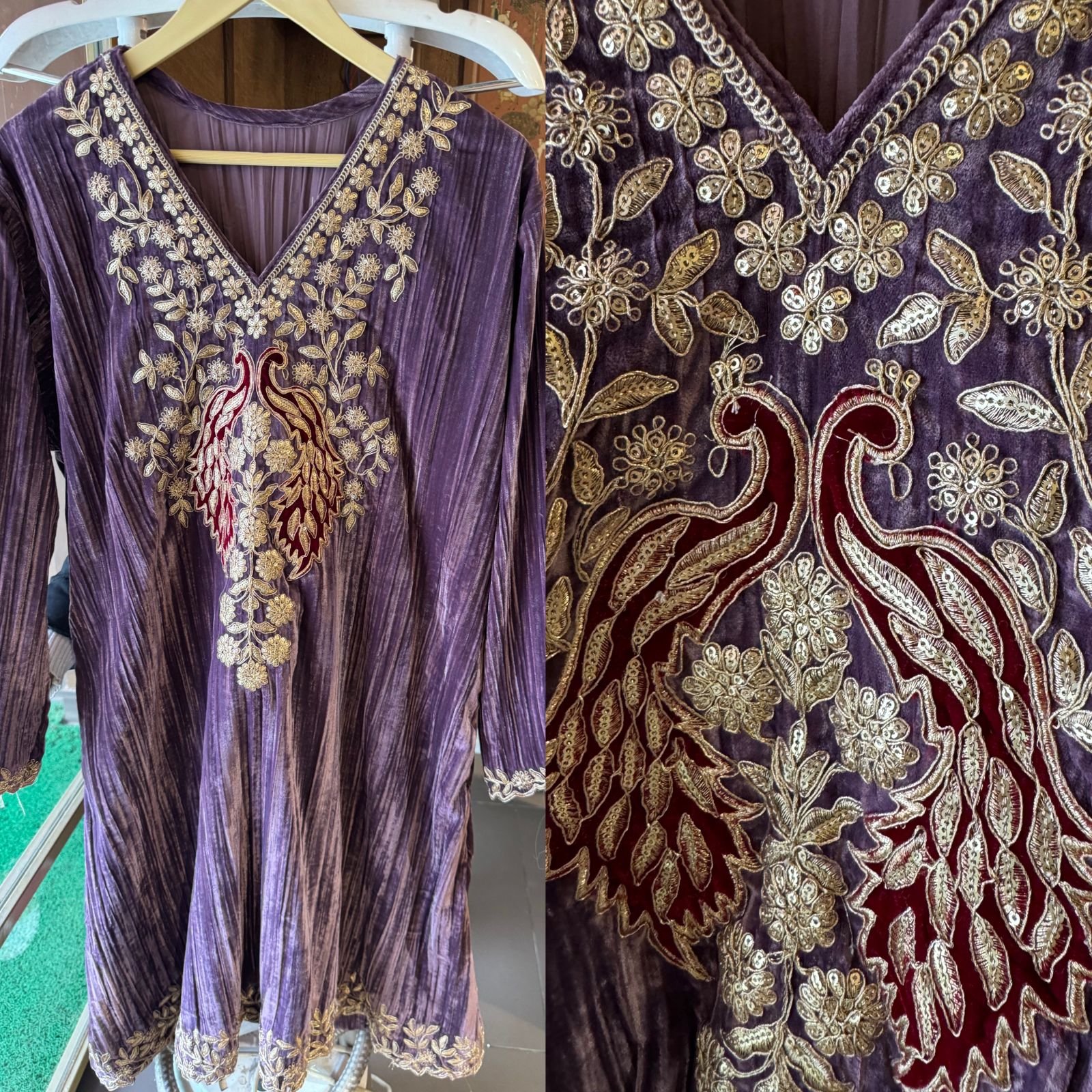 Shop our Latest launch of VELVET COORD SET