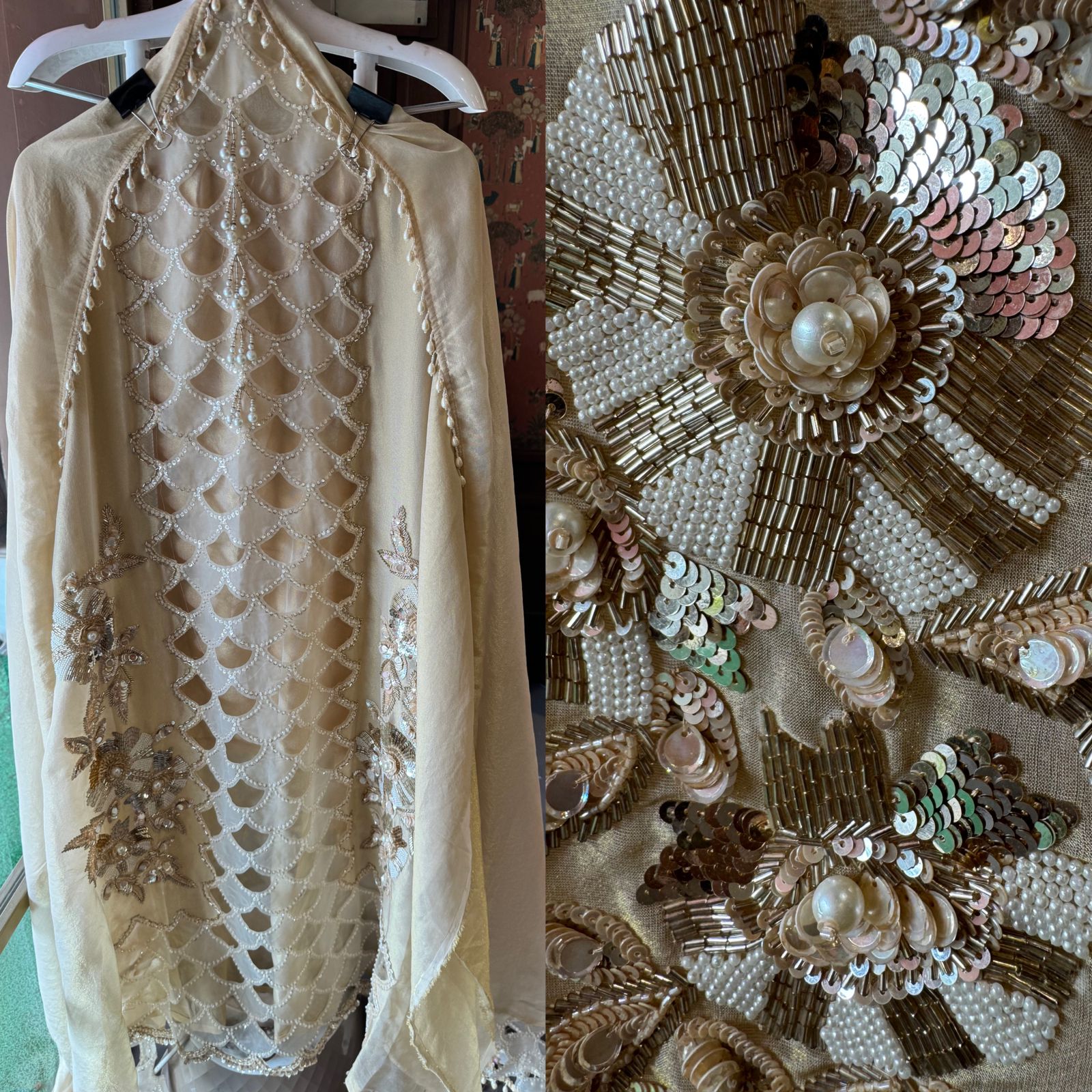 Shop our Latest design with heavy Cutwork designing and Hand embroidery