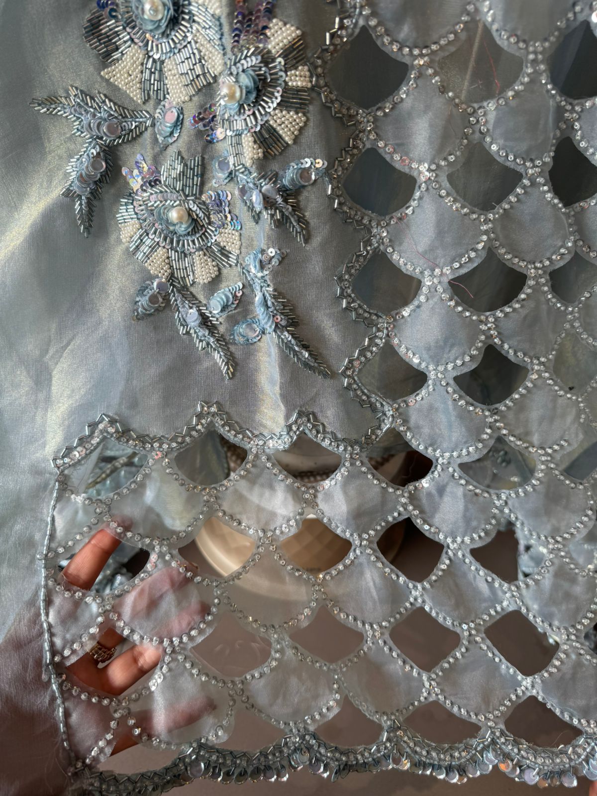 Shop our Latest design with heavy Cutwork designing and Hand embroidery