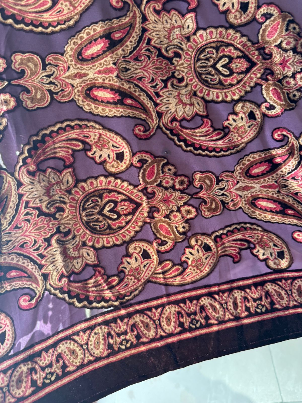 Shop our latest launch this winters of velvet suits with brasso shawls