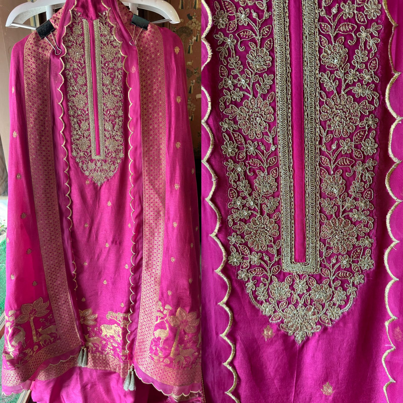 Pure Silk Shirt Unstitched