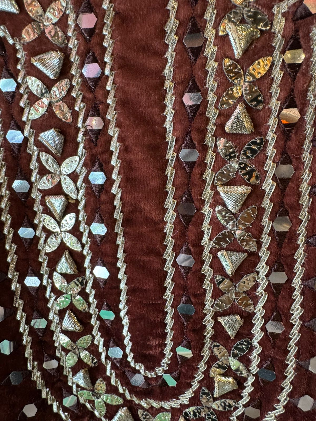 Silk velvet Unstitched Ombre shaded velvet suits