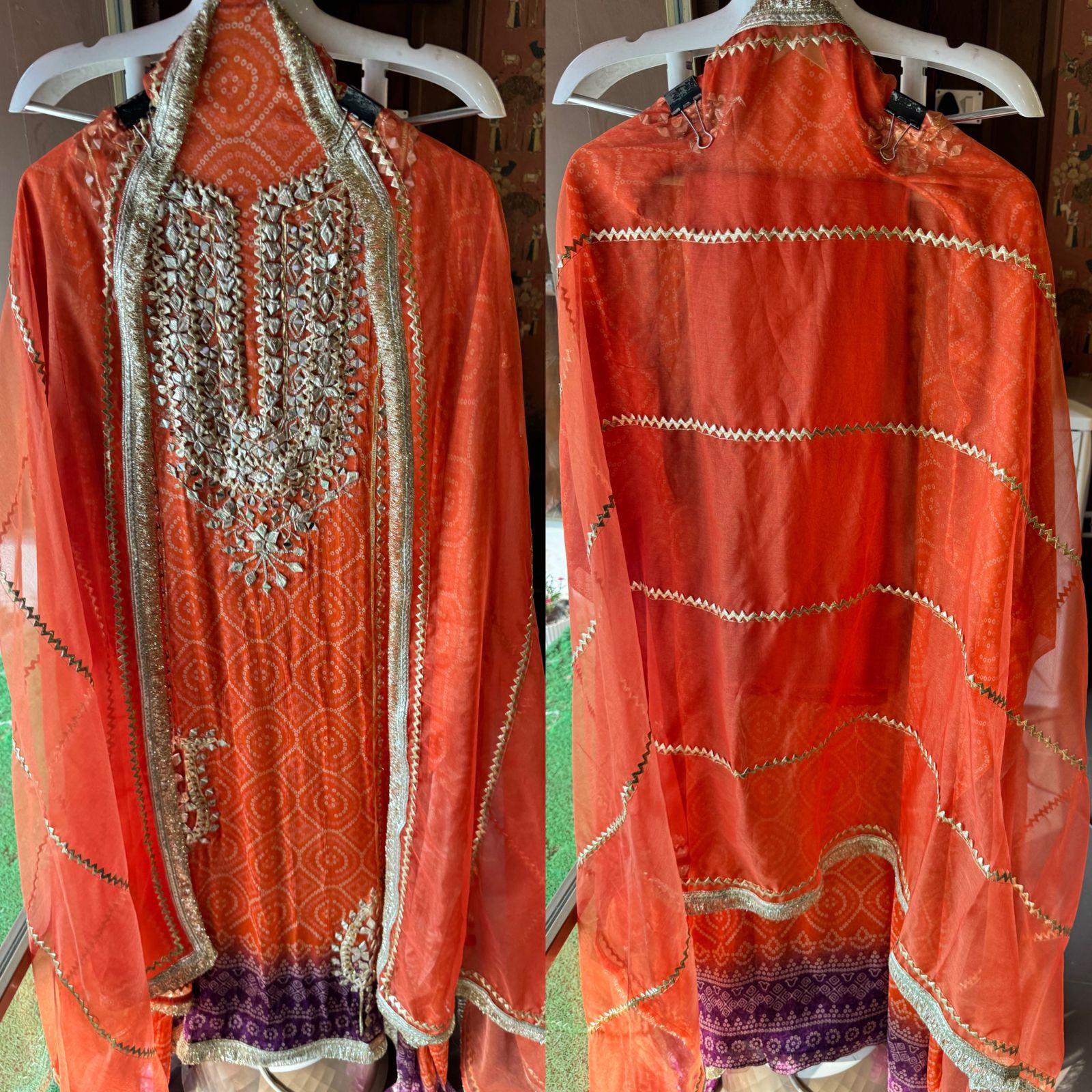 Pure chinon bandej unstitched suits