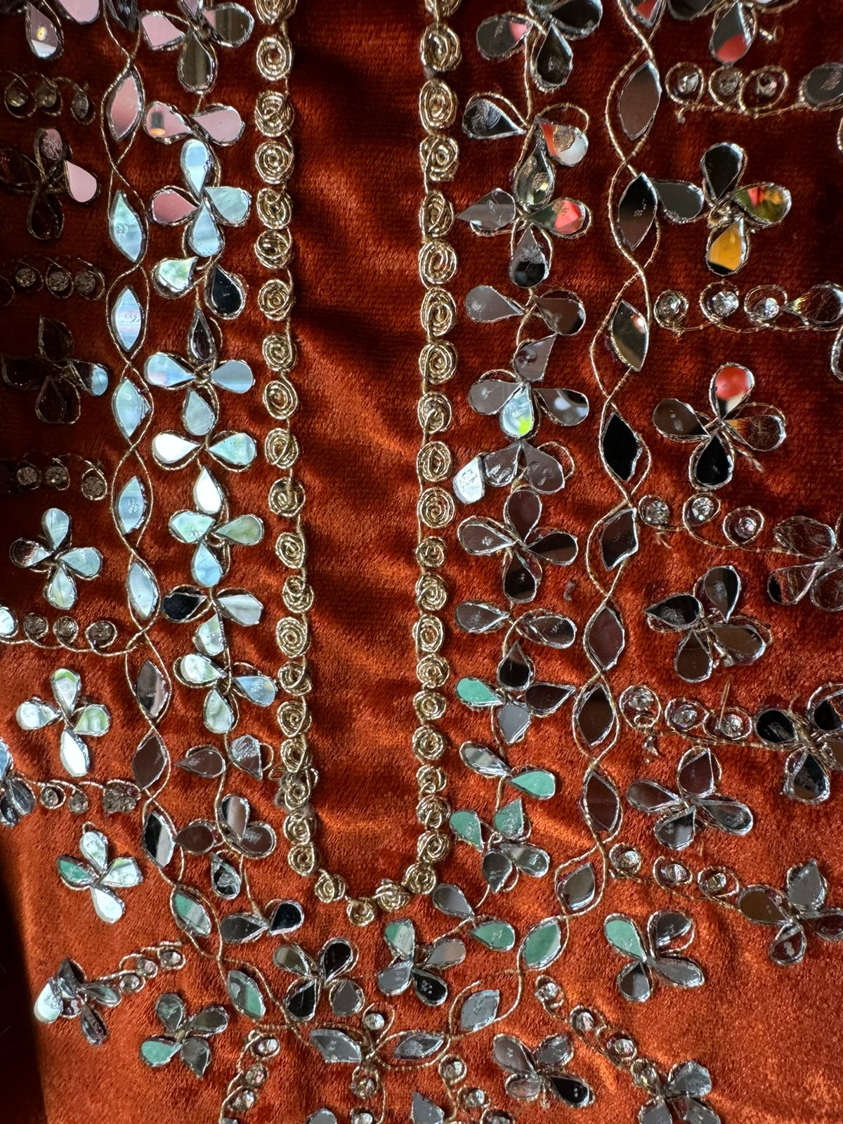 Pure micro velvet plain shirt