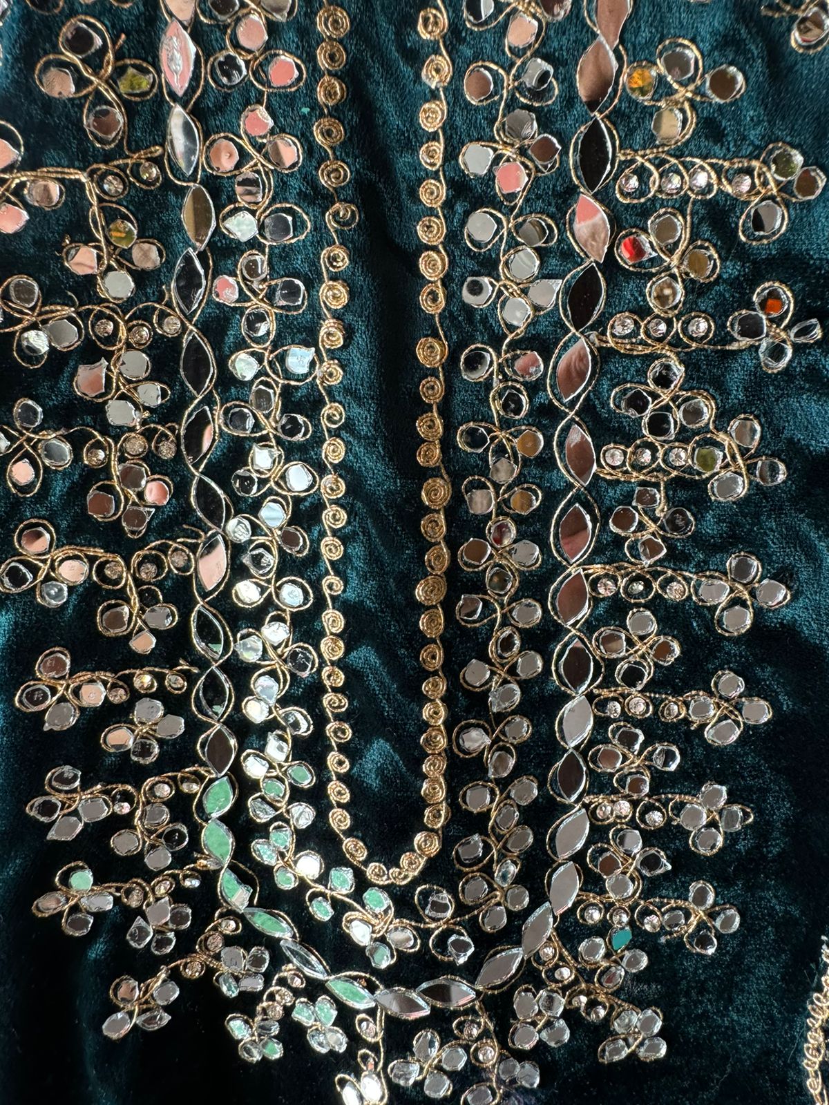 Pure micro velvet plain shirt