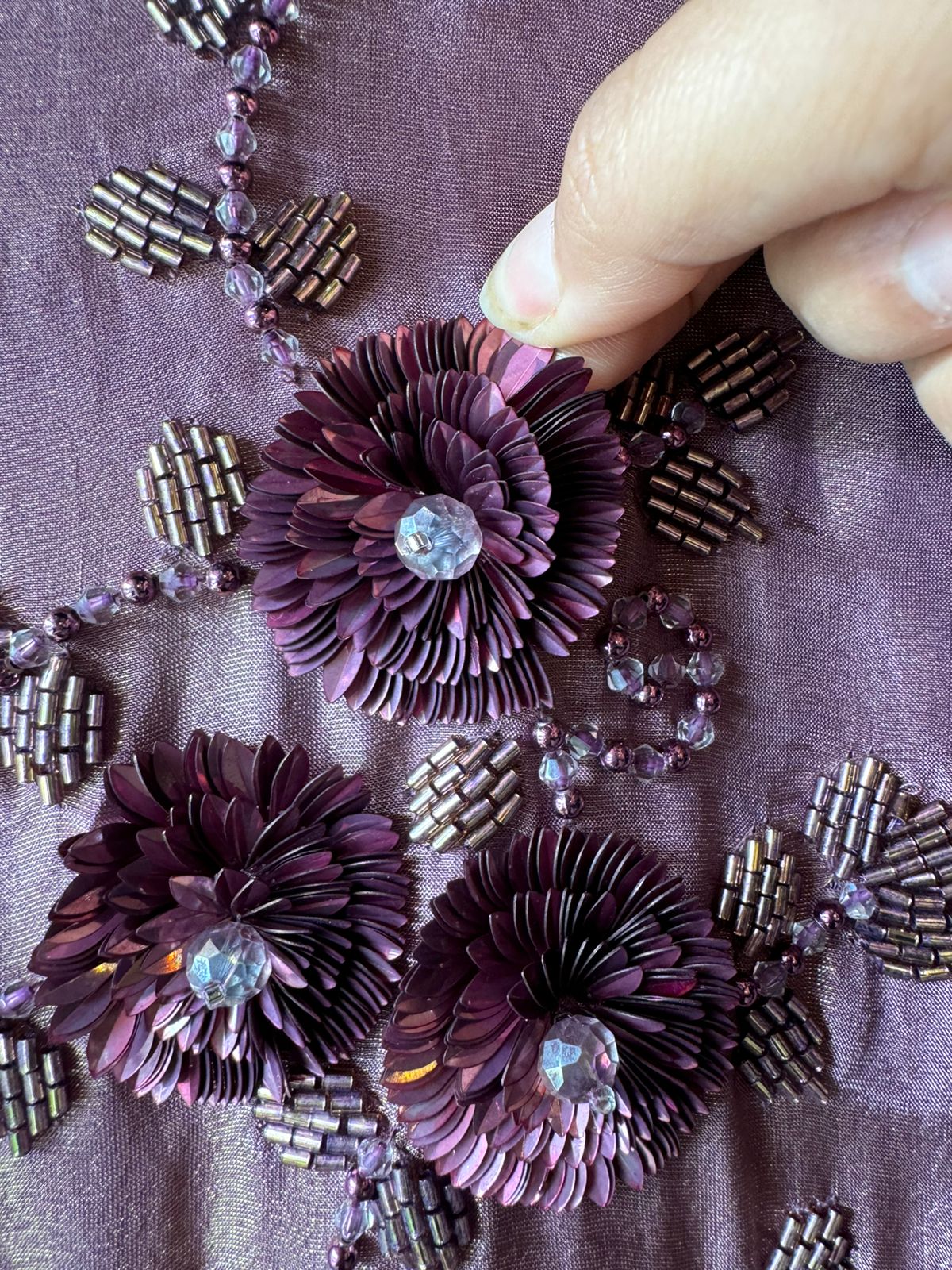 Shimmer tissue Unstitched shirt