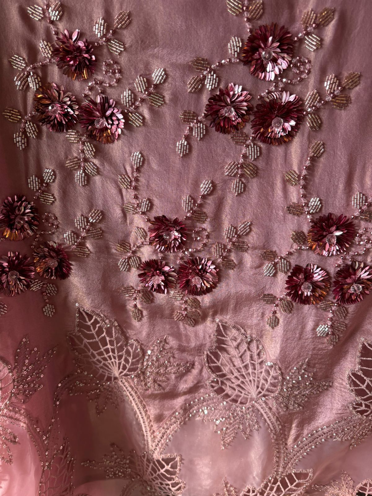 Shimmer tissue Unstitched shirt