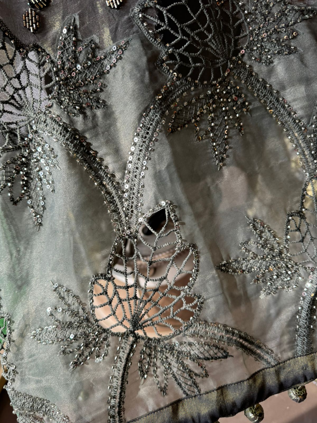 Shimmer tissue Unstitched shirt