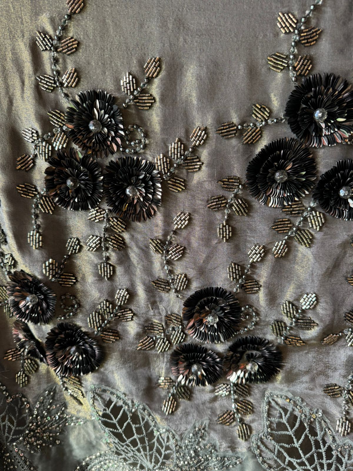 Shimmer tissue Unstitched shirt