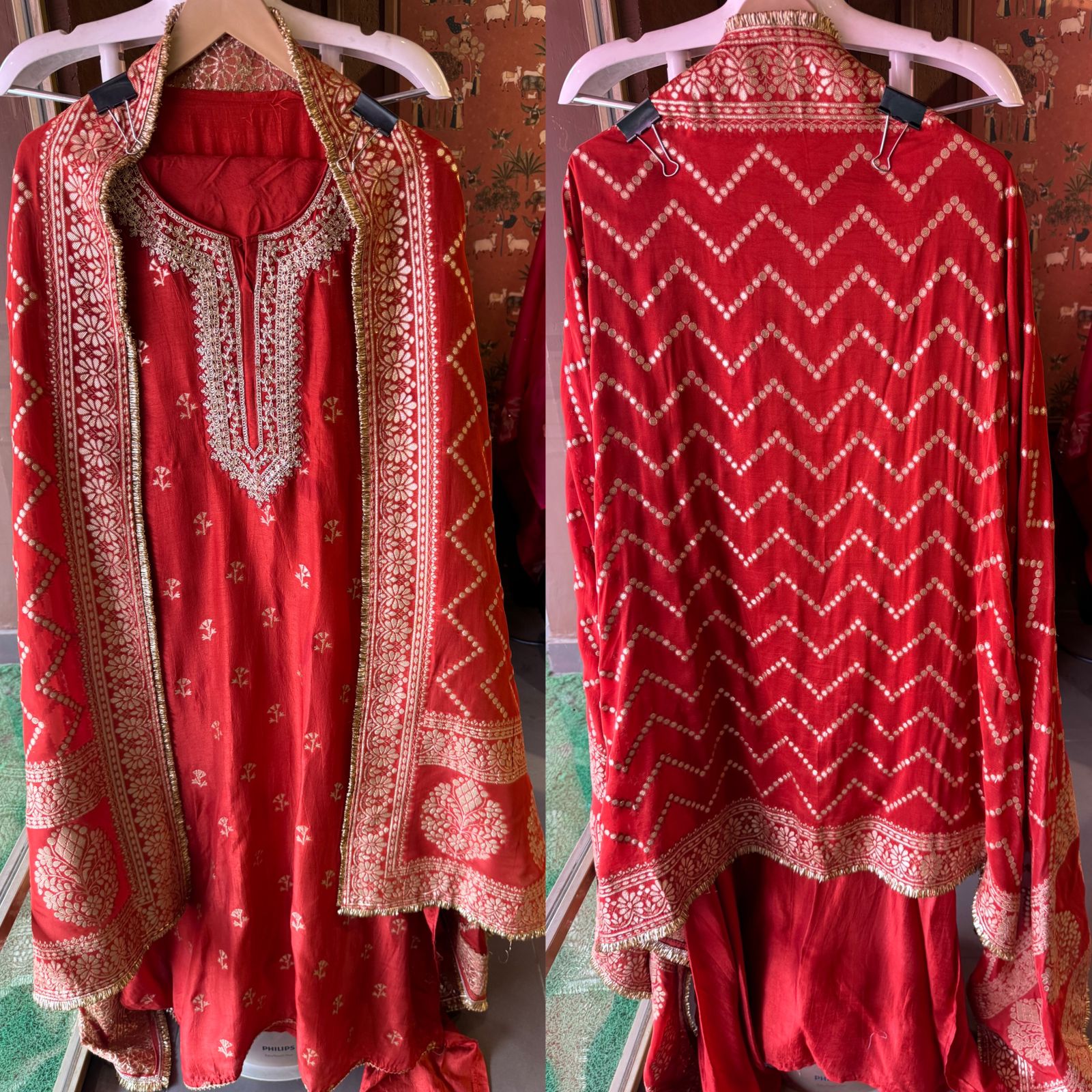 Pure Silk Unstitched Kurta